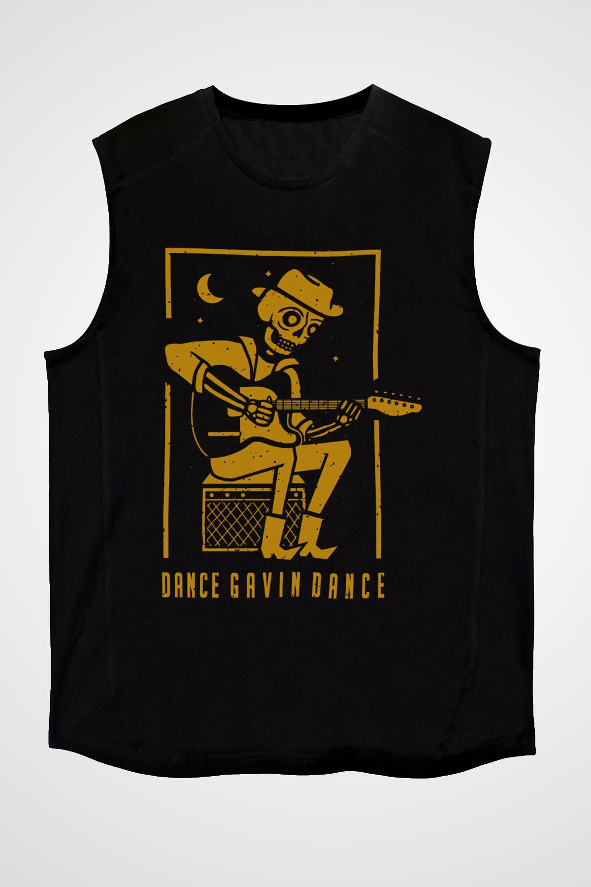 Dance Gavin Dance Siyah Unisex Kolsuz Tişört