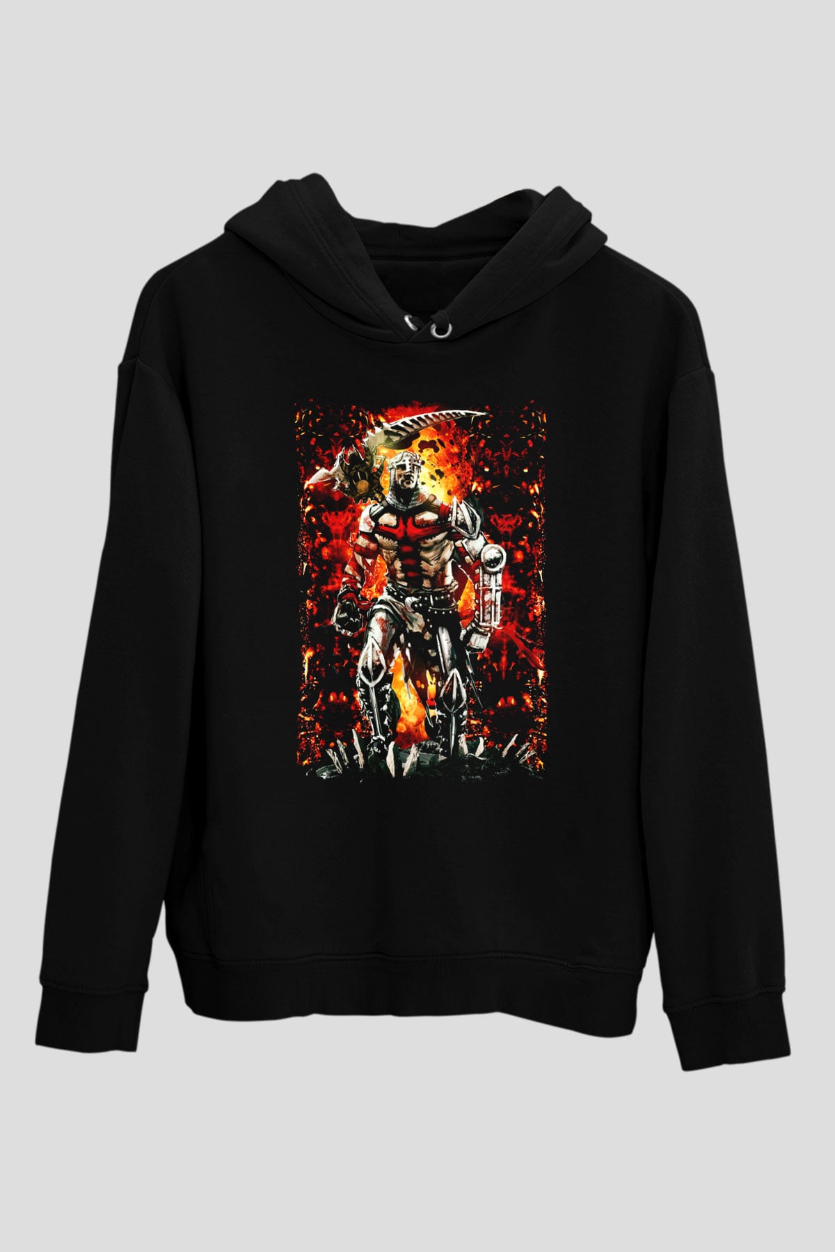 Dante's Inferno Siyah Unisex Hoodie