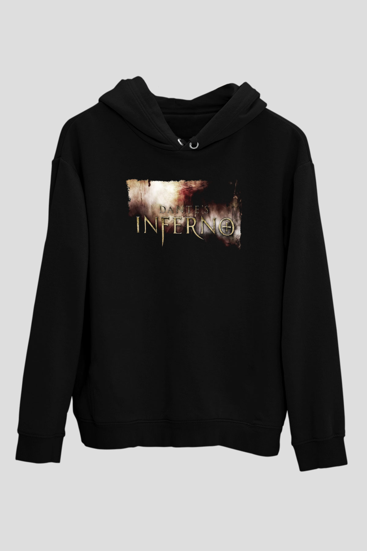 Dante's Inferno Siyah Unisex Hoodie