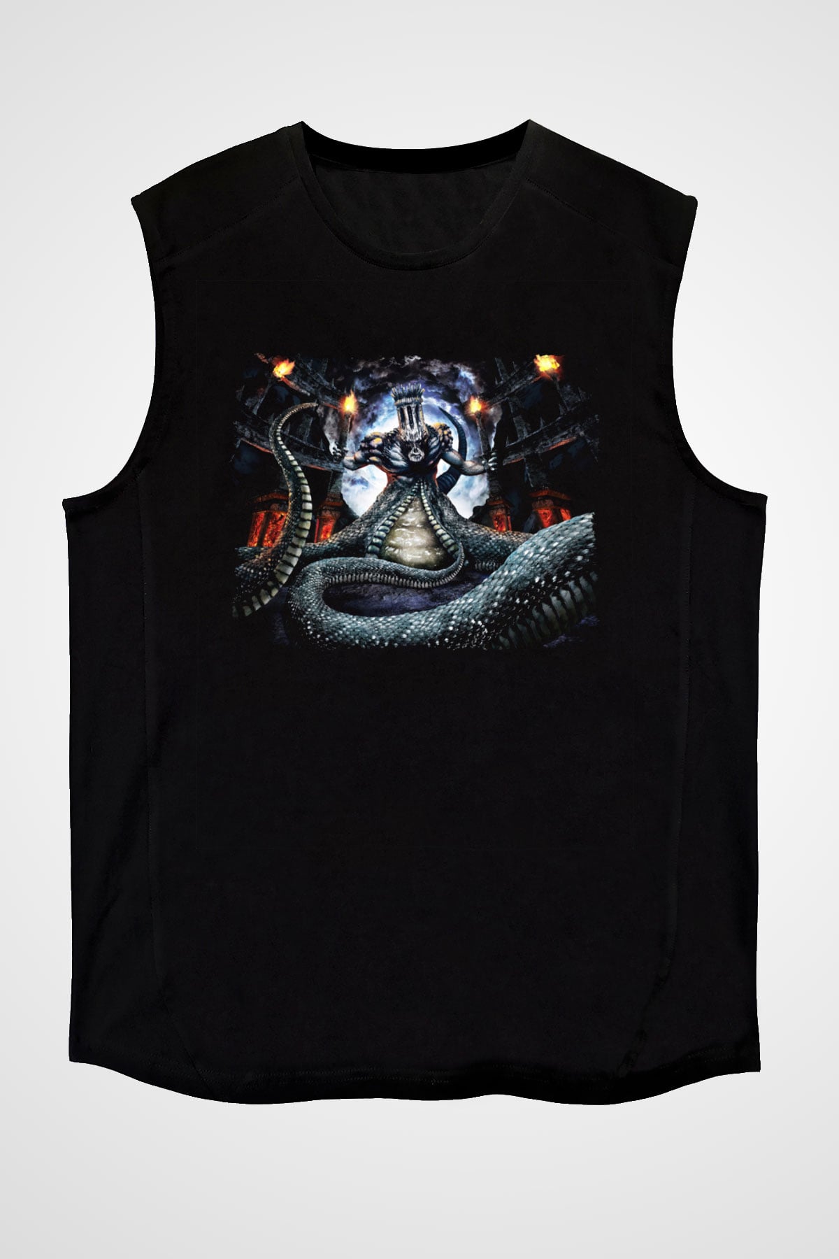 Dante's Inferno Siyah Unisex Kolsuz Tişört
