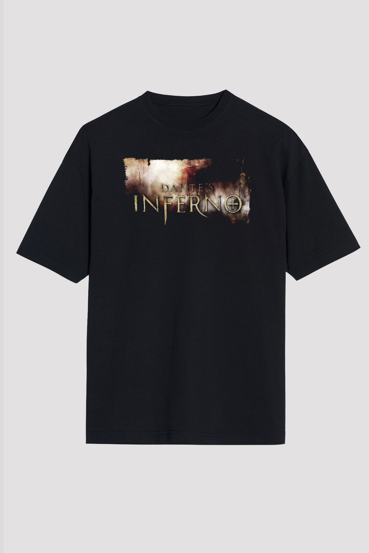 Dante's Inferno Siyah Unisex Tişört T-Shirt