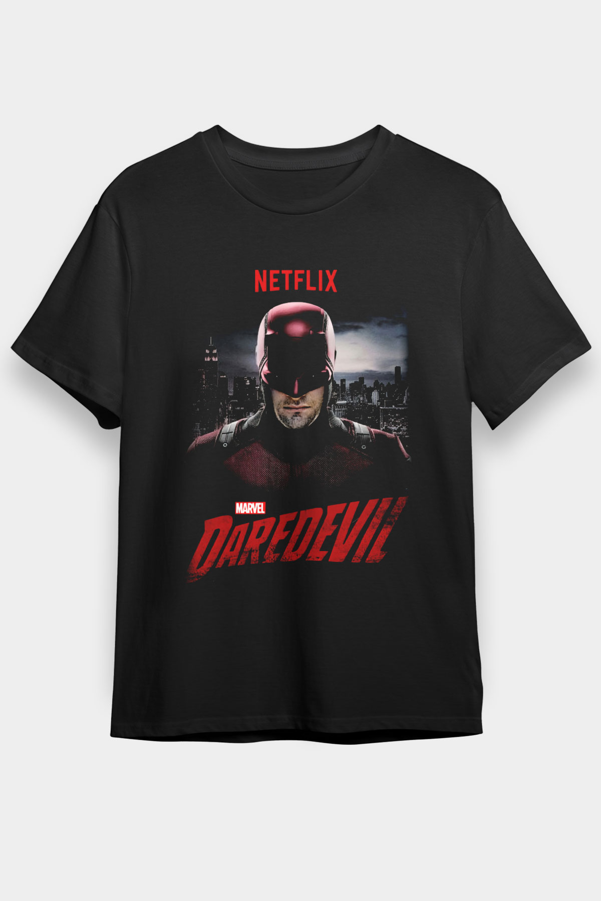 Daredevil Siyah Unisex Graphic Tee - STREETWEAR