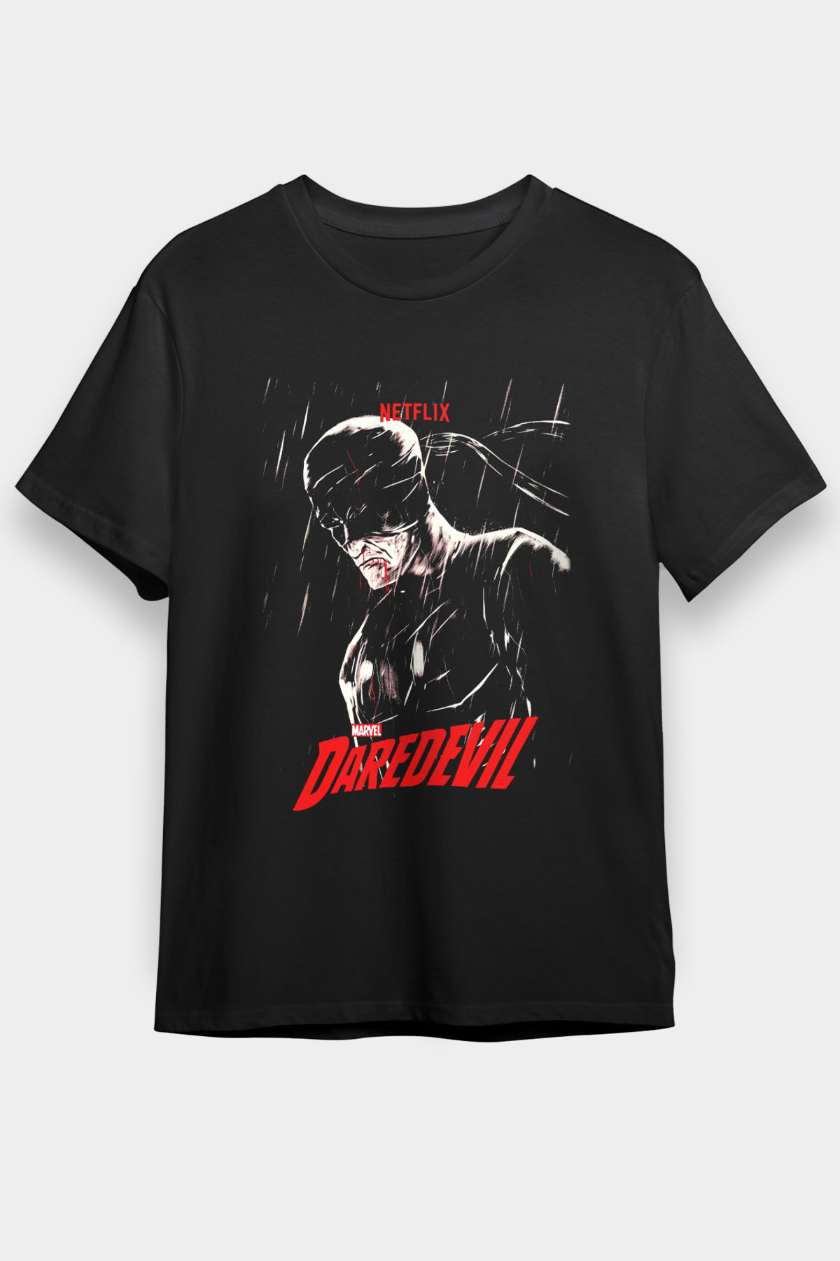 Daredevil Siyah Unisex Graphic Tee - STREETWEAR