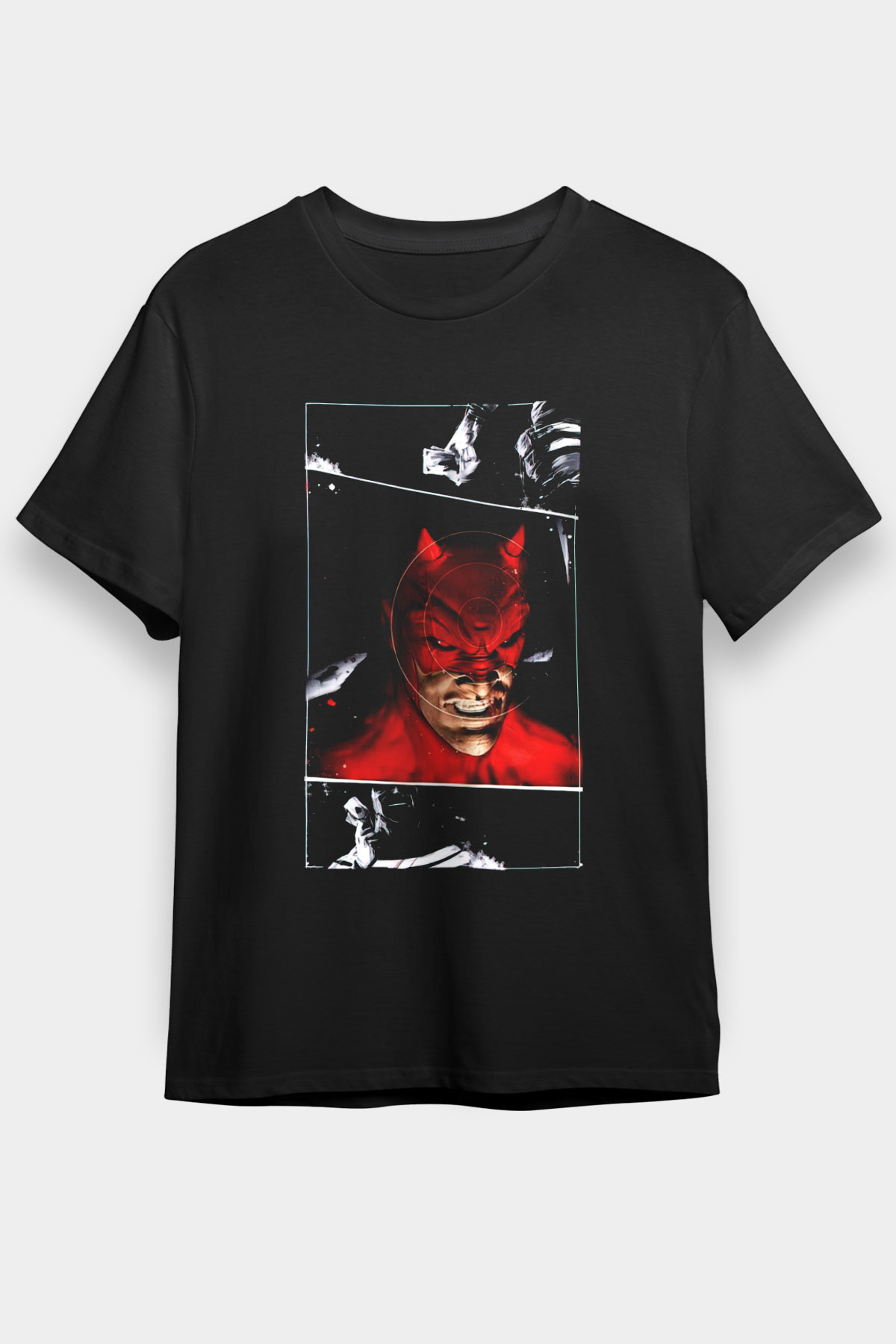 Daredevil Siyah Unisex Graphic Tee - STREETWEAR