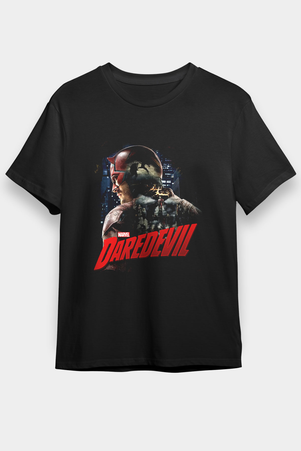 Daredevil Siyah Unisex Graphic Tee - STREETWEAR