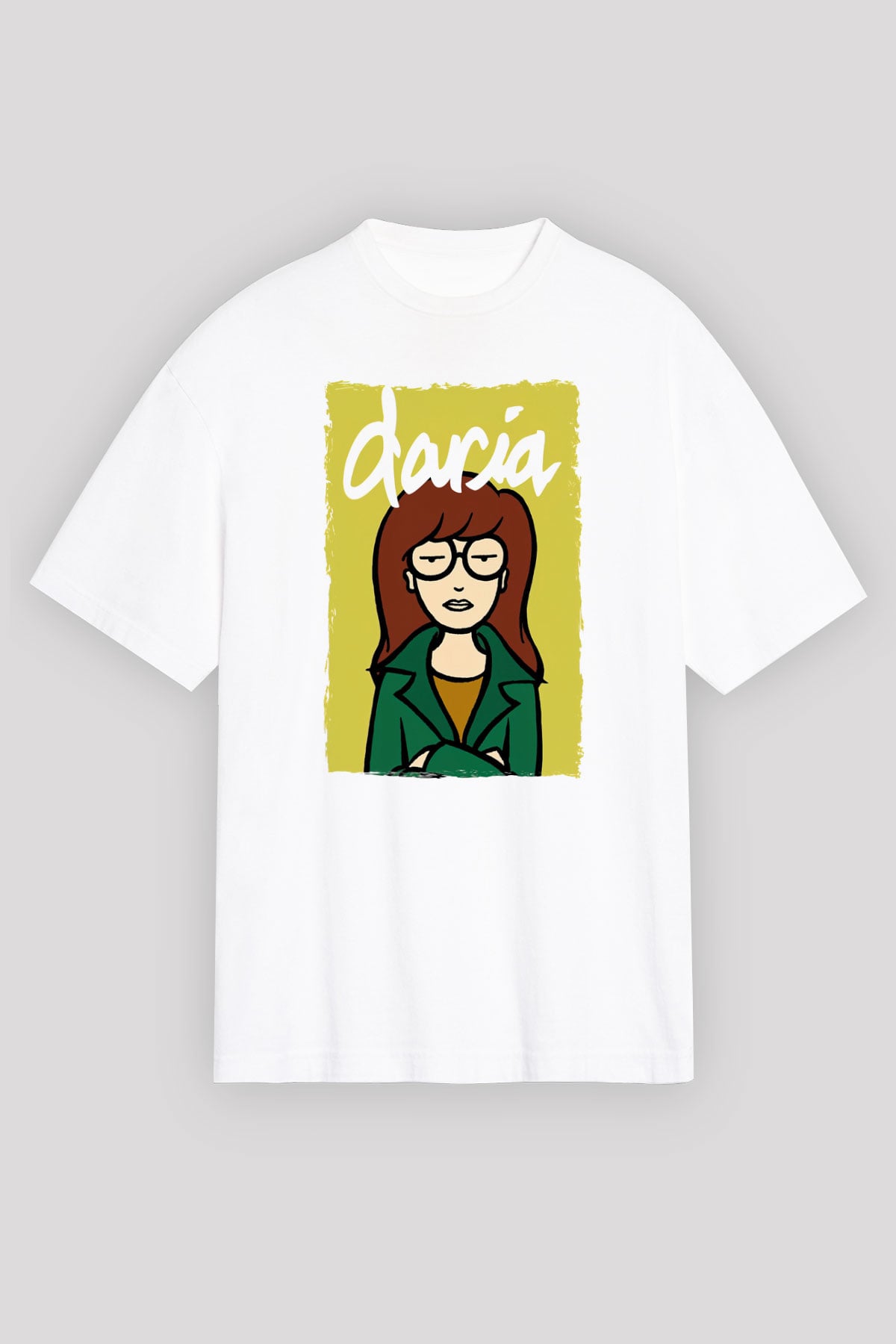 Daria Beyaz Unisex Tişört T-Shirt
