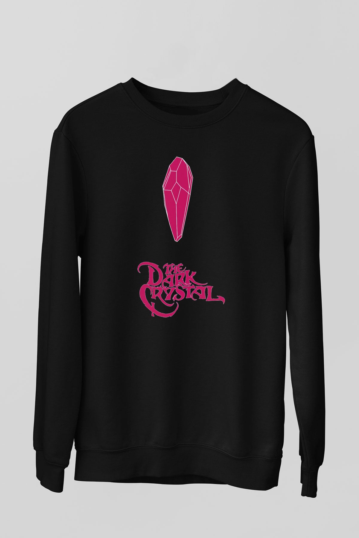Dark Crystal Siyah Unisex  Sweatshirt