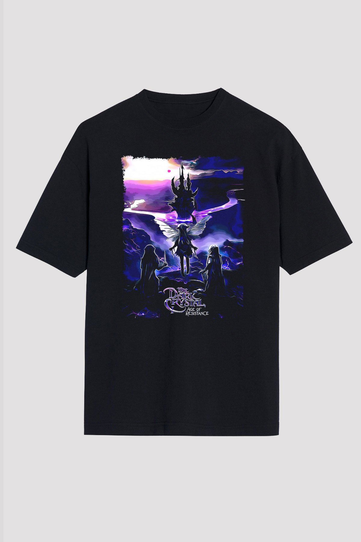 Dark Crystal Siyah Unisex Tişört