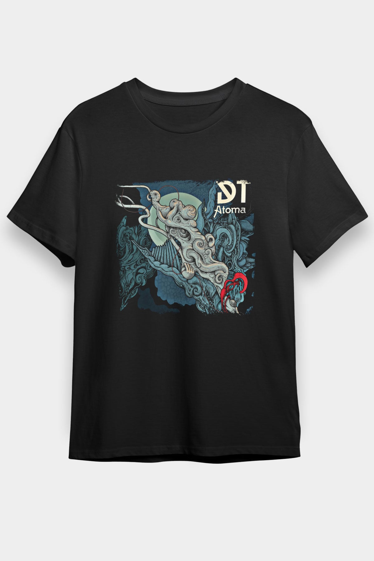 Dark Tranquillity Baskılı Unisex Siyah Tişört