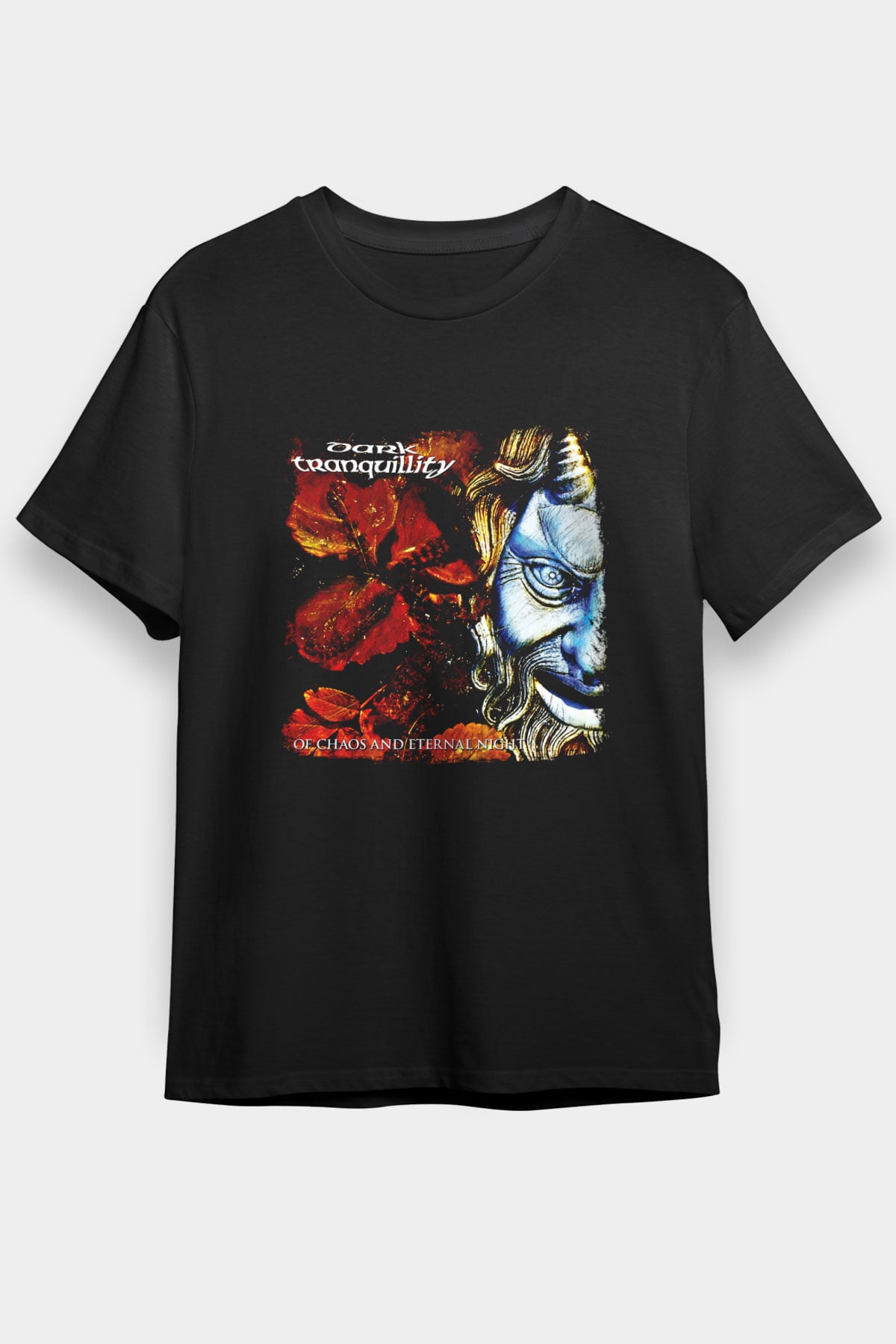 Dark Tranquillity Baskılı Unisex Siyah Tişört