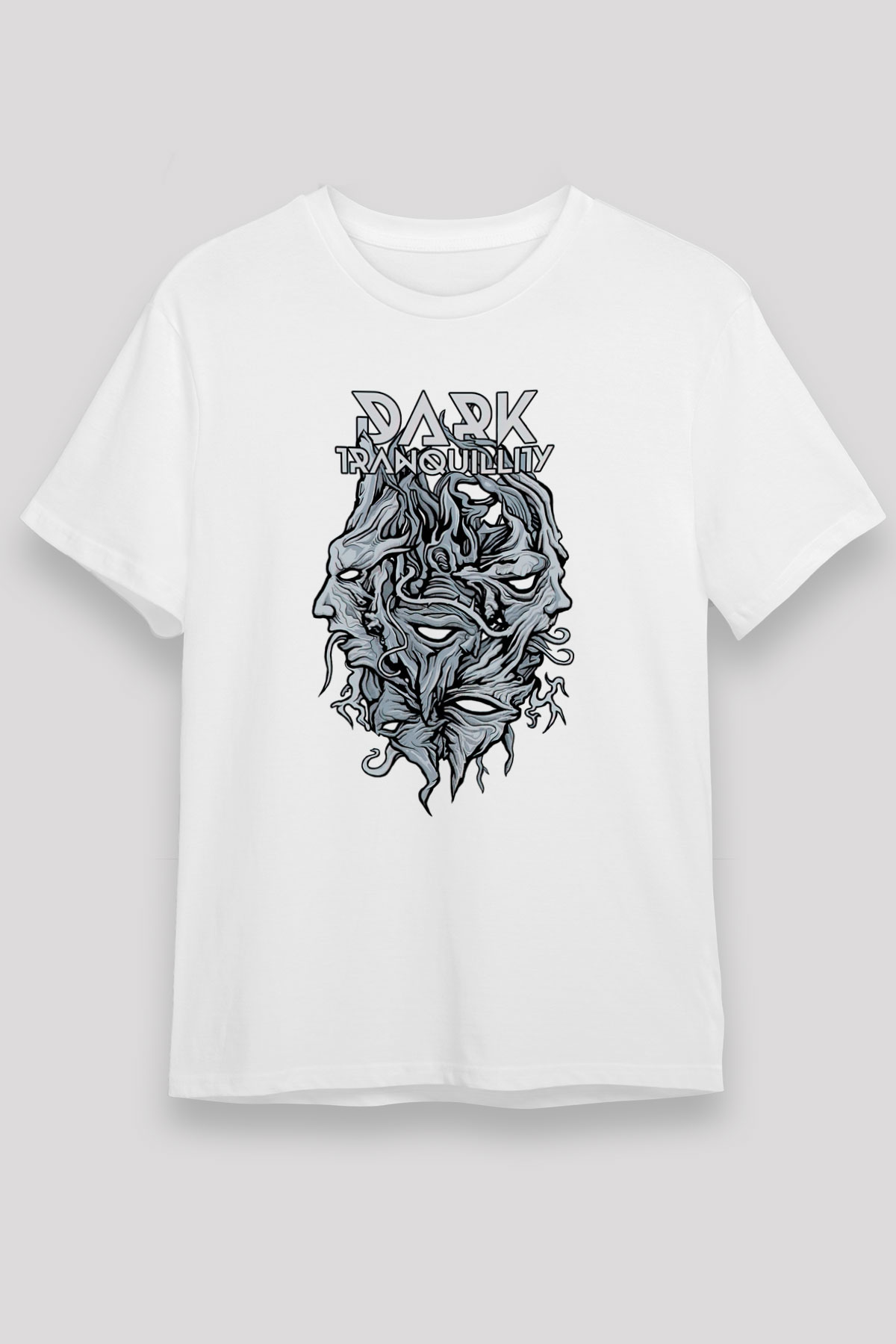 Dark Tranquillity White Unisex Tee - STREETWEAR