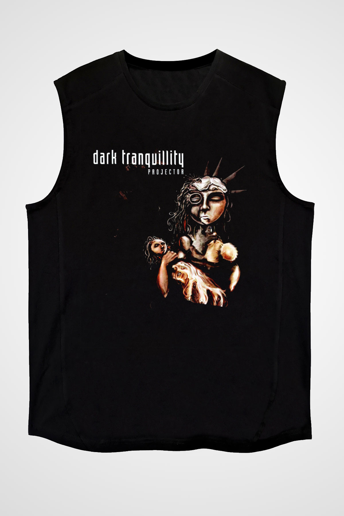 Dark Tranquillity Siyah Unisex Kolsuz Tişört