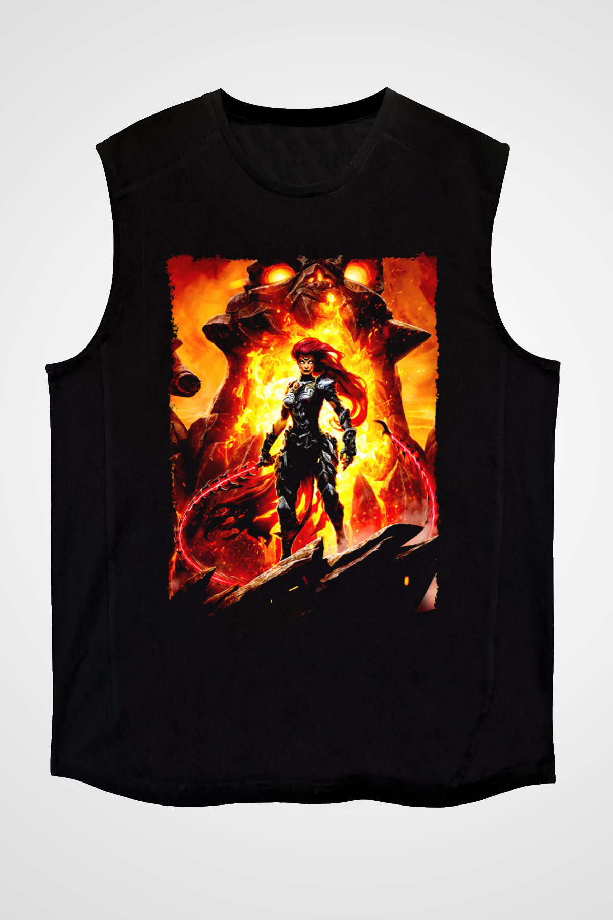 Darksiders Siyah Unisex Kolsuz Tişört