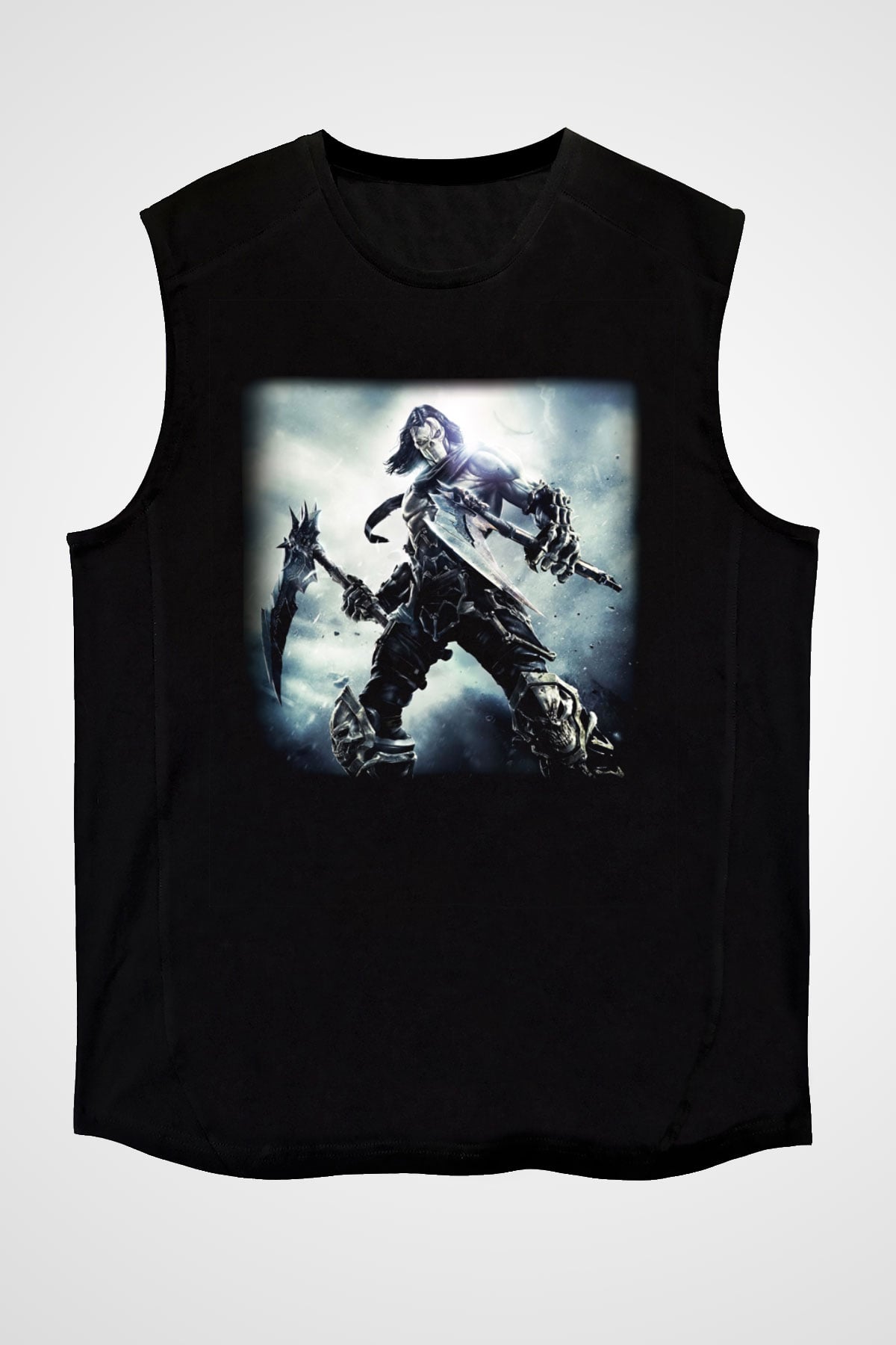 Darksiders Siyah Unisex Kolsuz Tişört