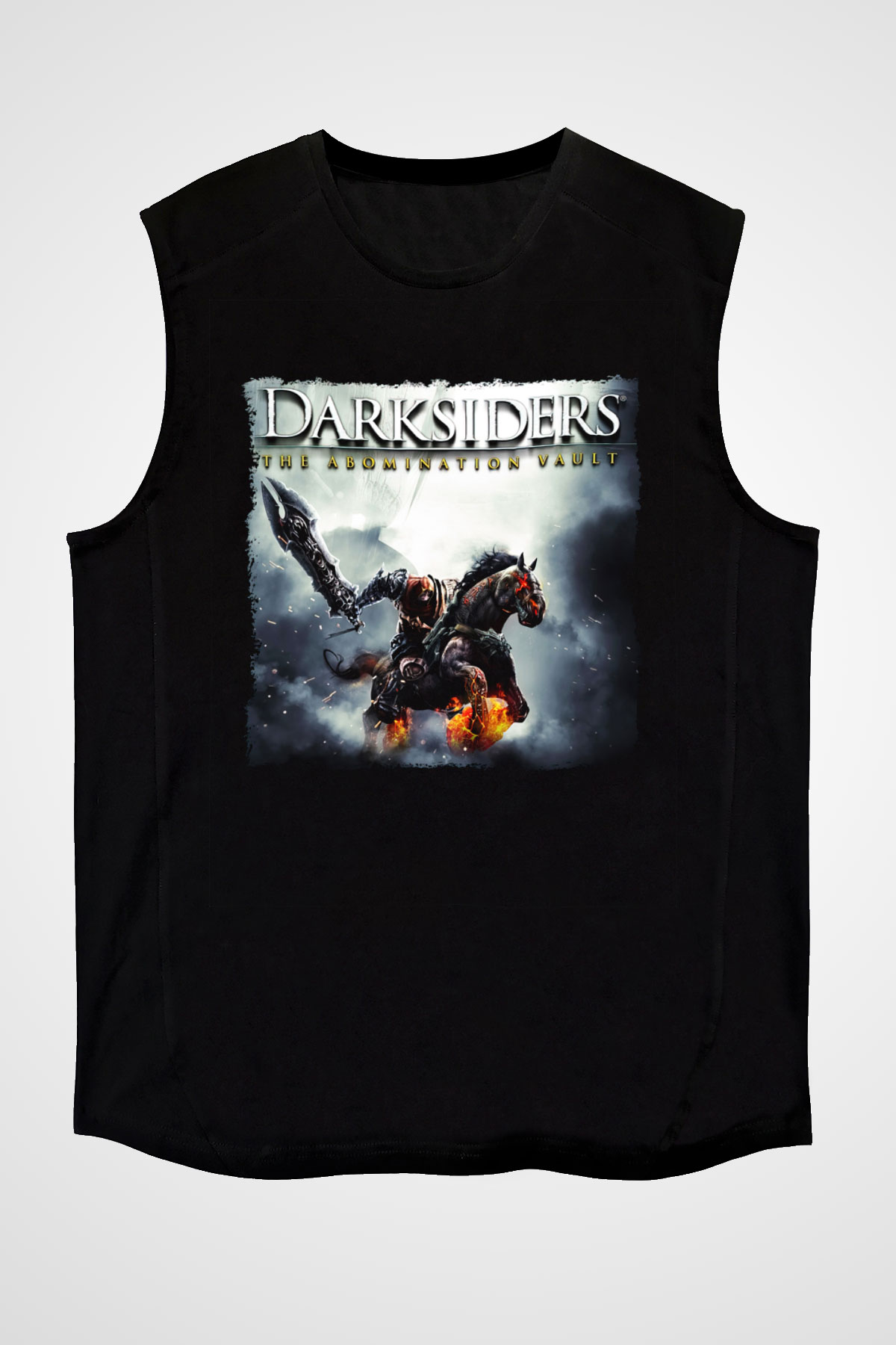 Darksiders Siyah Unisex Kolsuz Tişört