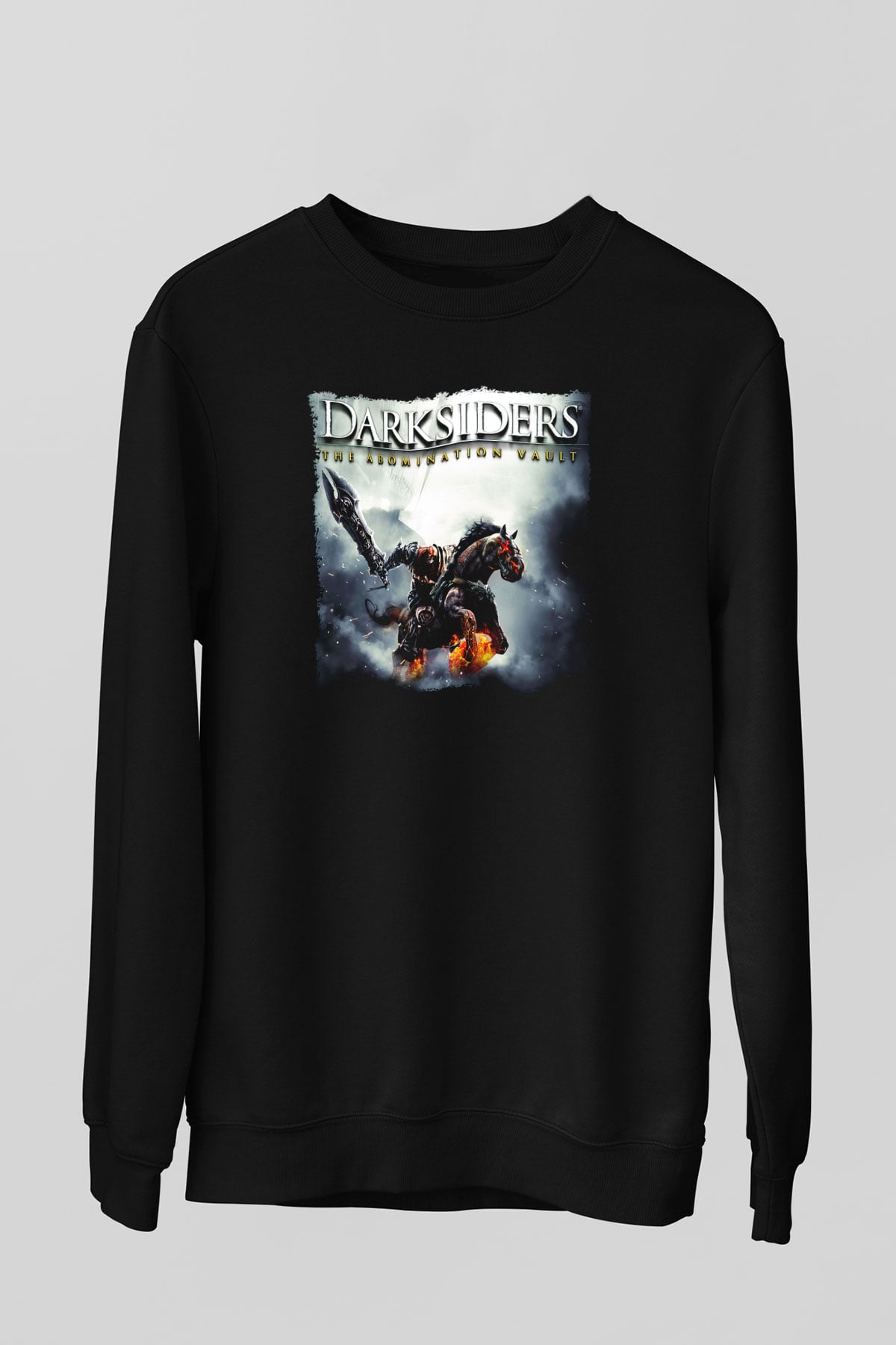 Darksiders Siyah Unisex Sweatshirt