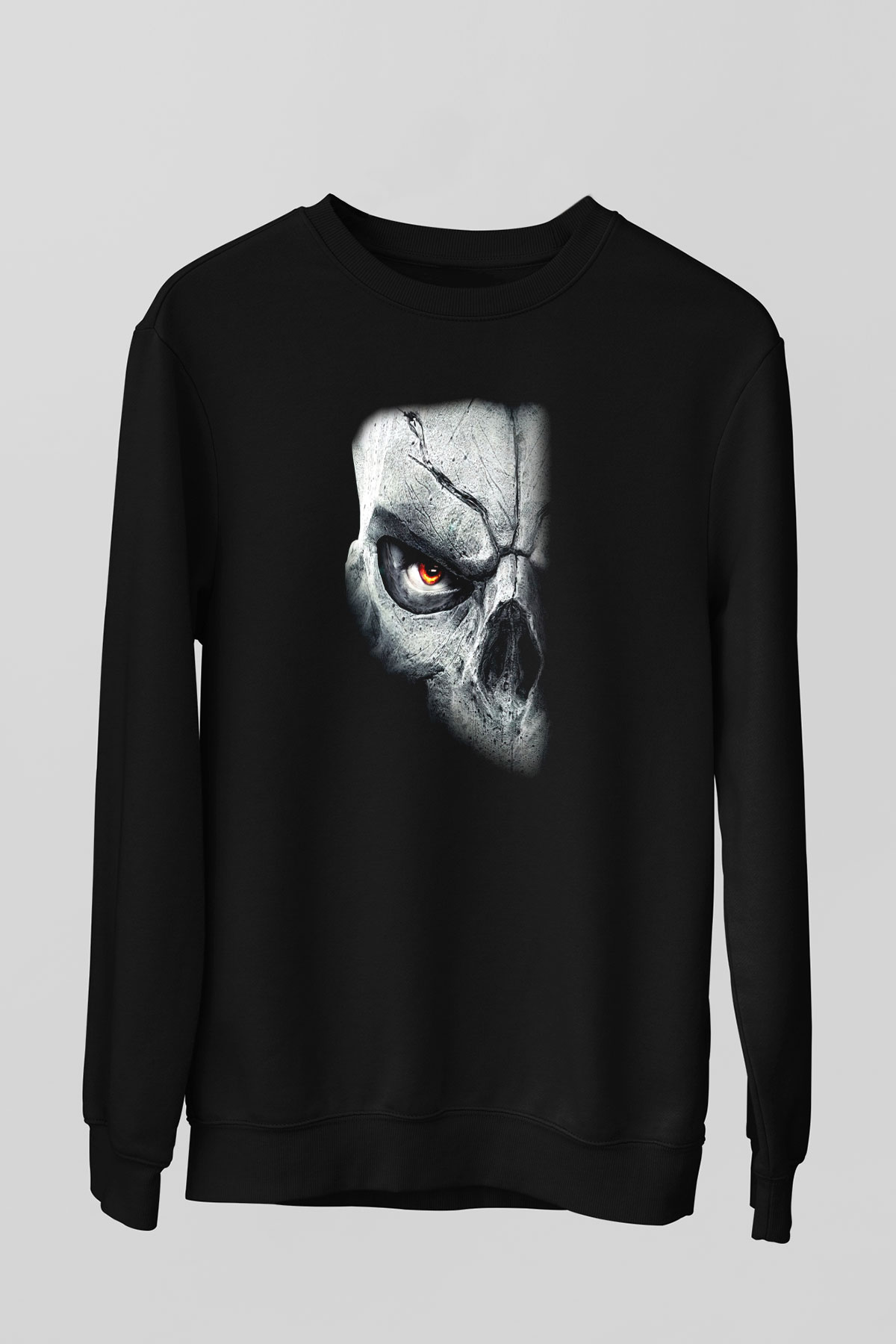 Darksiders Siyah Unisex Sweatshirt