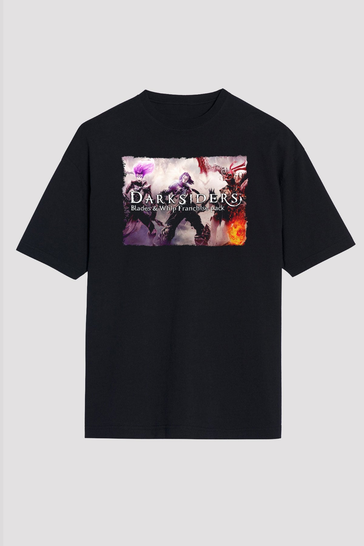 Darksiders Siyah Unisex Tişört T-Shirt