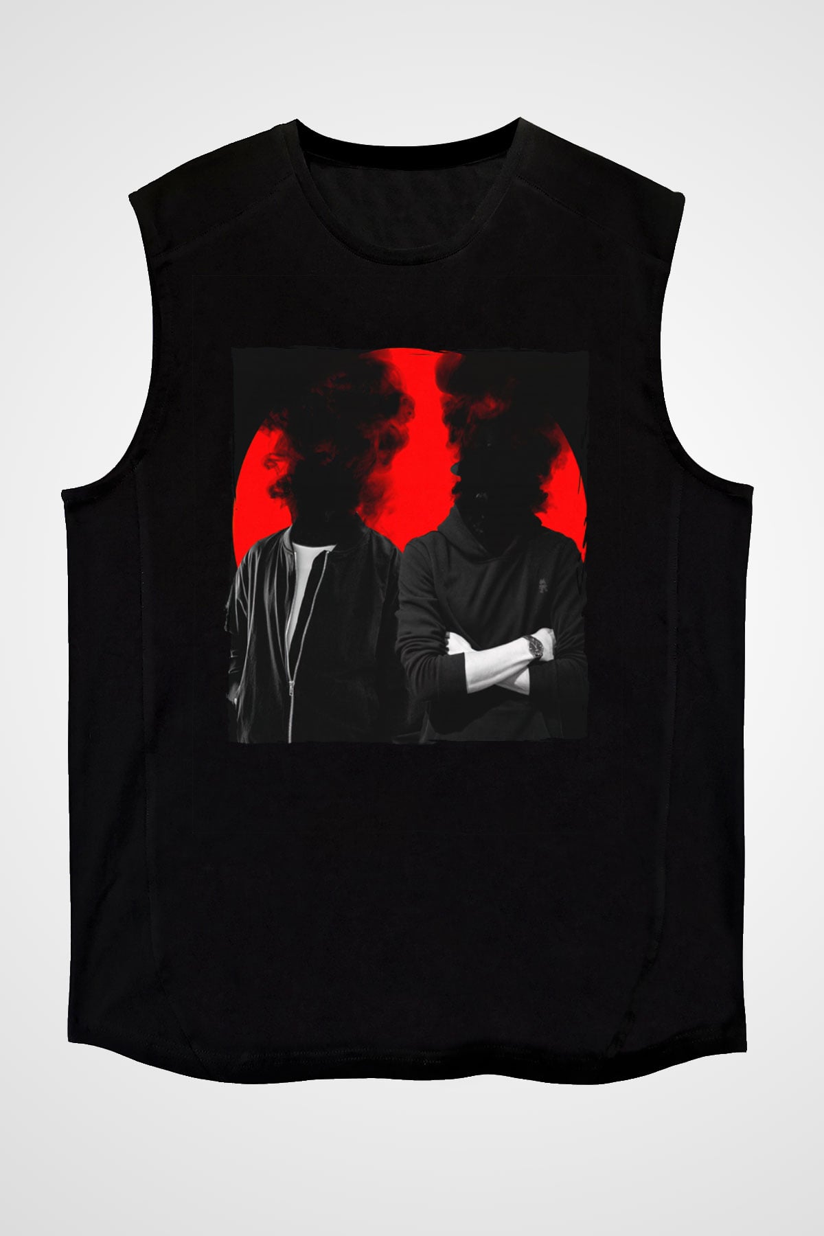 Datsik Siyah Unisex Kolsuz Tişört