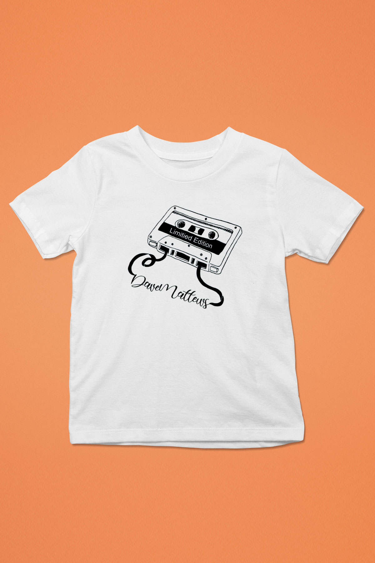 Dave Matthews Band Beyaz Unisex Çocuk Tişört