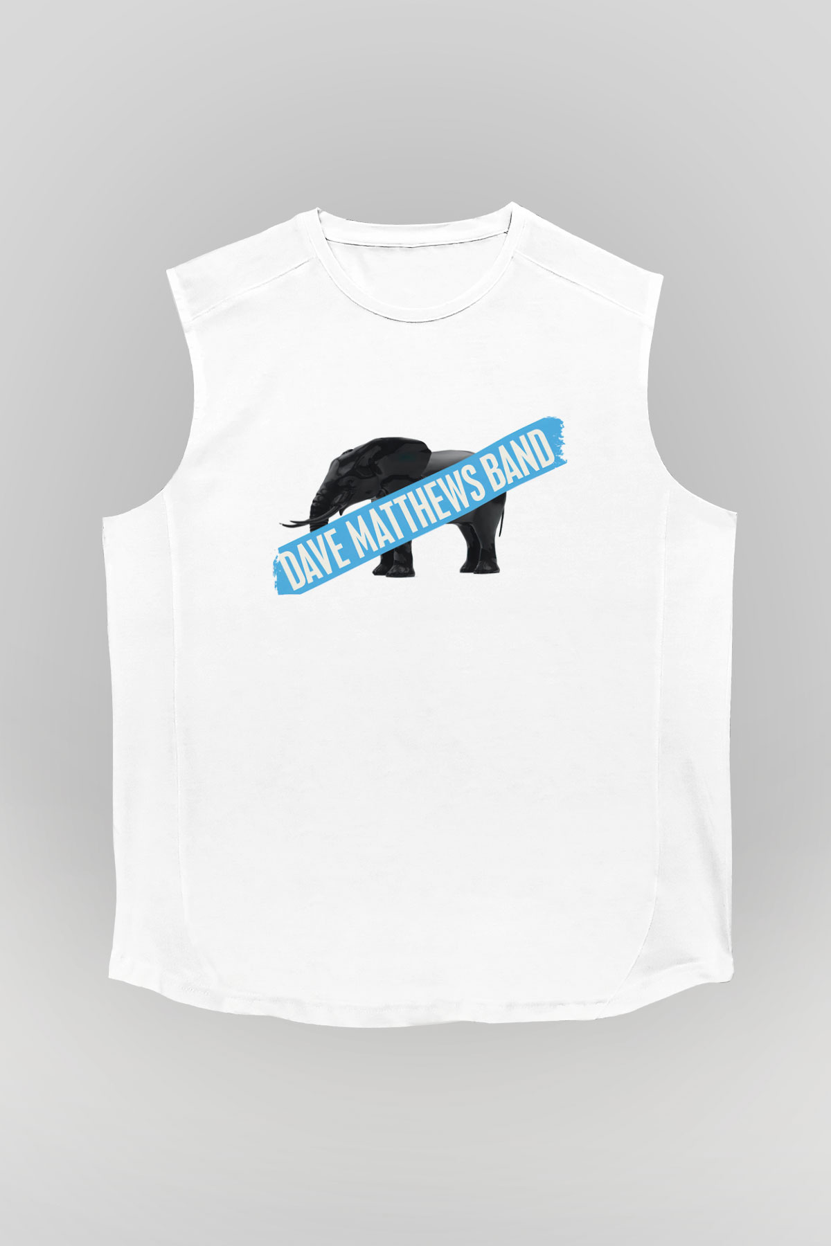 Dave Matthews Band Beyaz Unisex Kolsuz Tişört