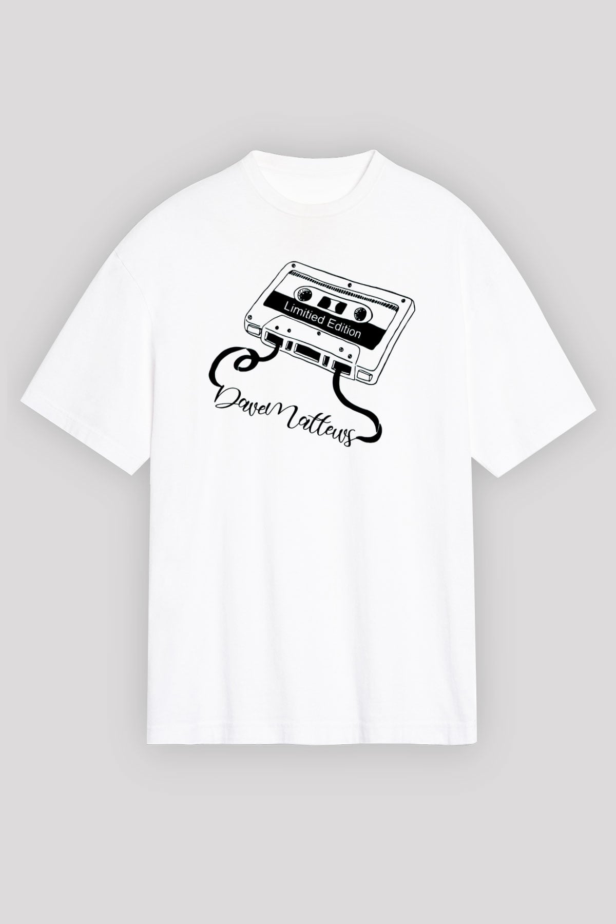 Dave Matthews Band Beyaz Unisex Tişört T-Shirt - TişörtFabrikası