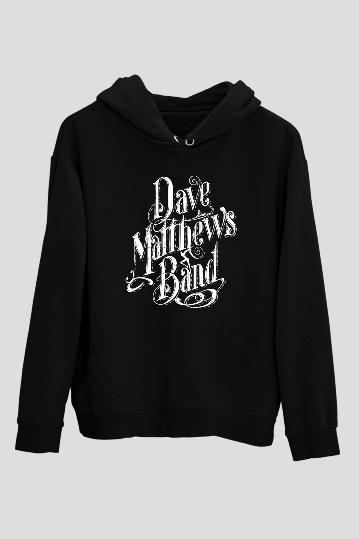 Dave Matthews Band Siyah Unisex Kapüşonlu Sweatshirt