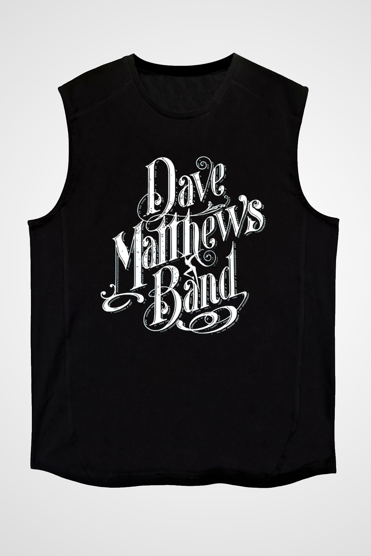 Dave Matthews Band Siyah Unisex Kolsuz Tişört