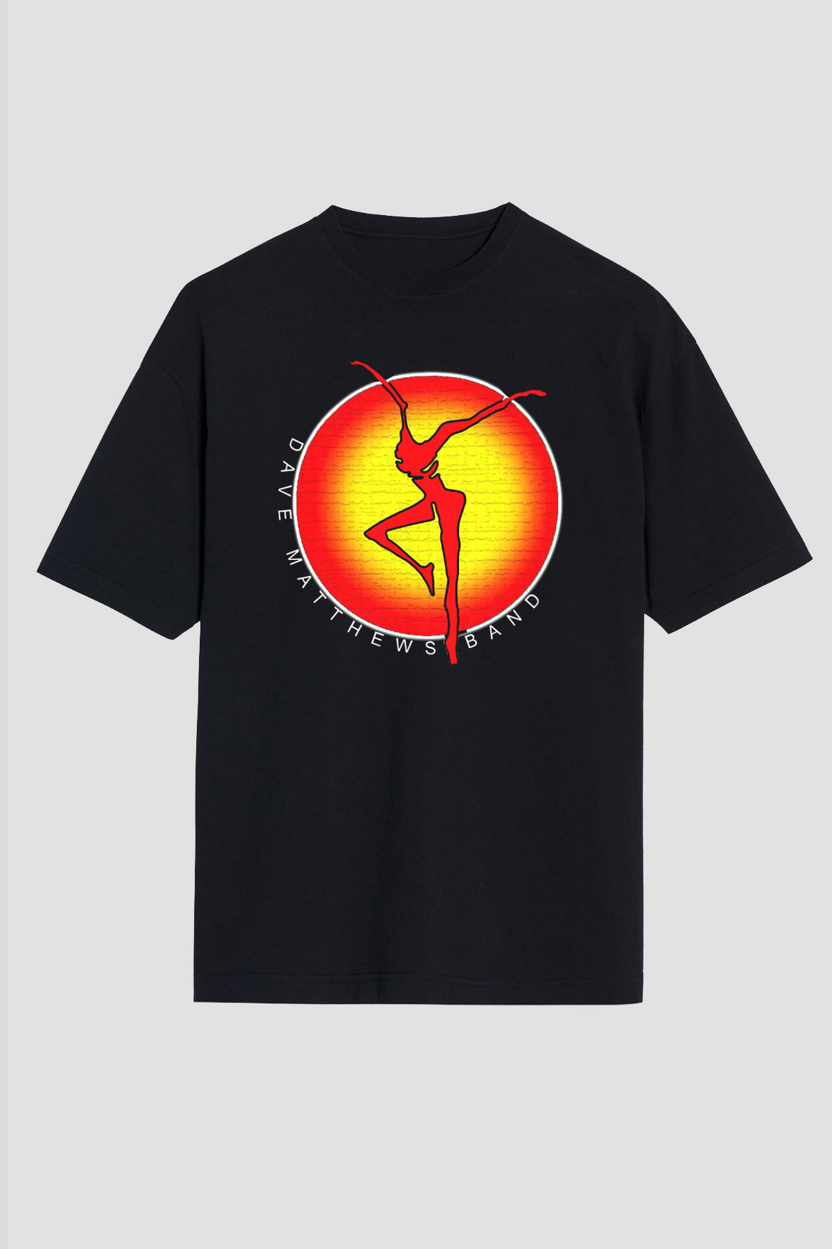 Dave Matthews Band Siyah Unisex Oversize Tişört T-Shirt