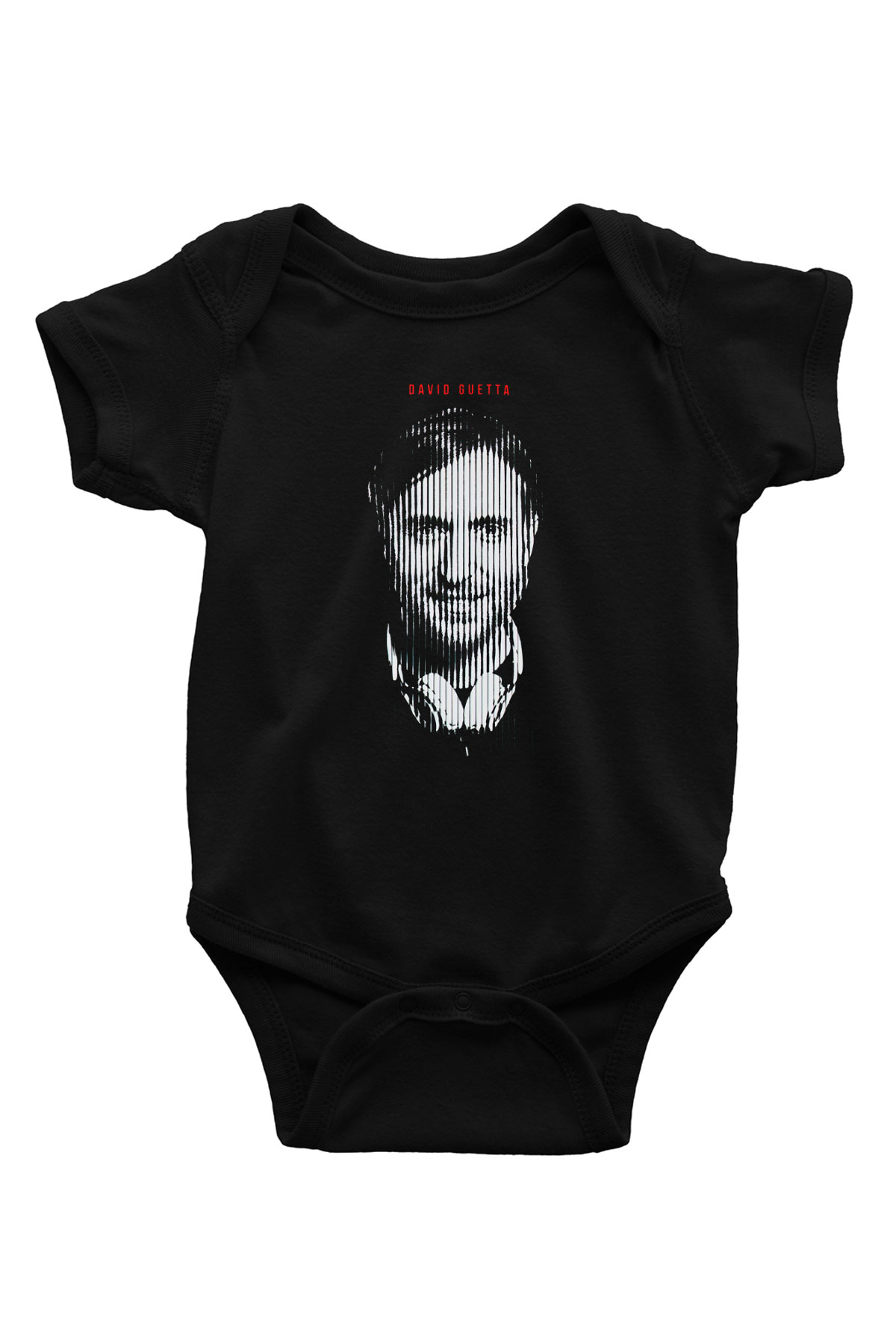 David Guetta Siyah Bebek Body - Zıbın