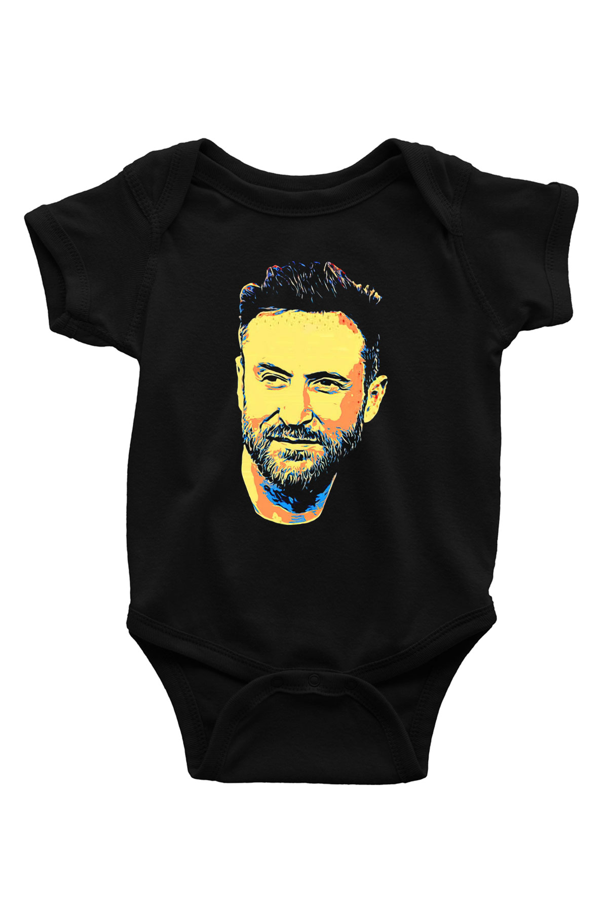 David Guetta Siyah Bebek Body - Zıbın