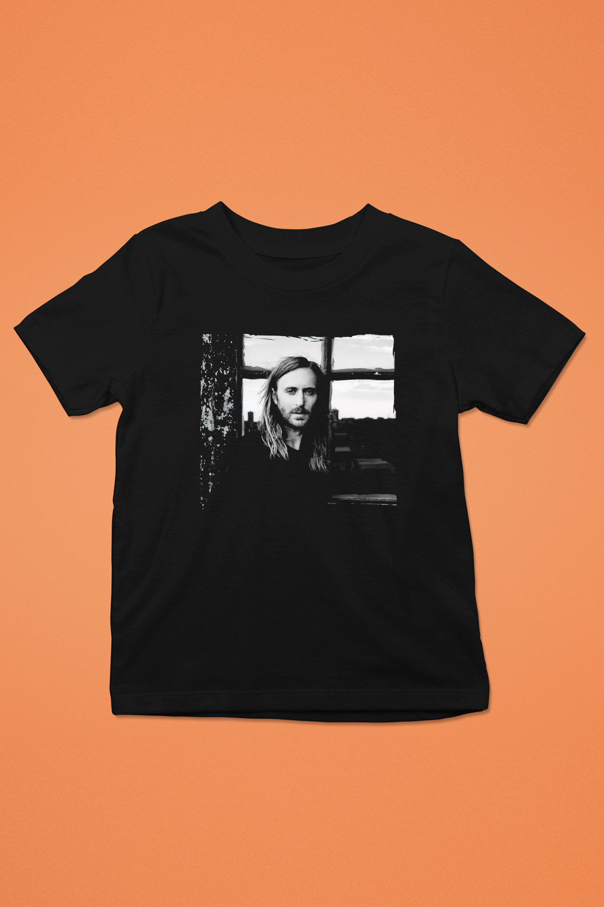David Guetta Siyah Unisex Çocuk Tişört