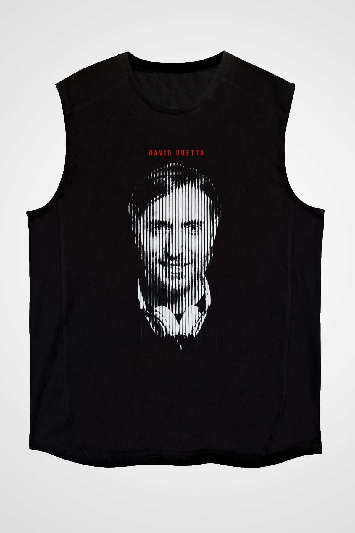 David Guetta Siyah Unisex Kolsuz Tişört