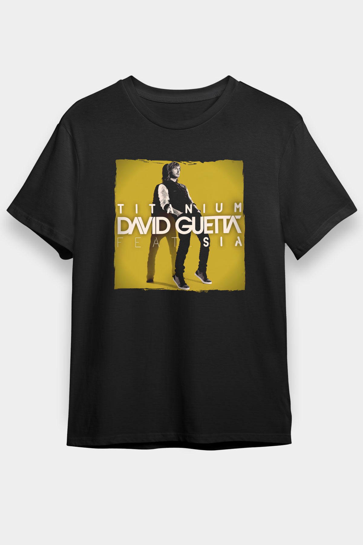 David Guetta Black Unisex Tee - STREETWEAR