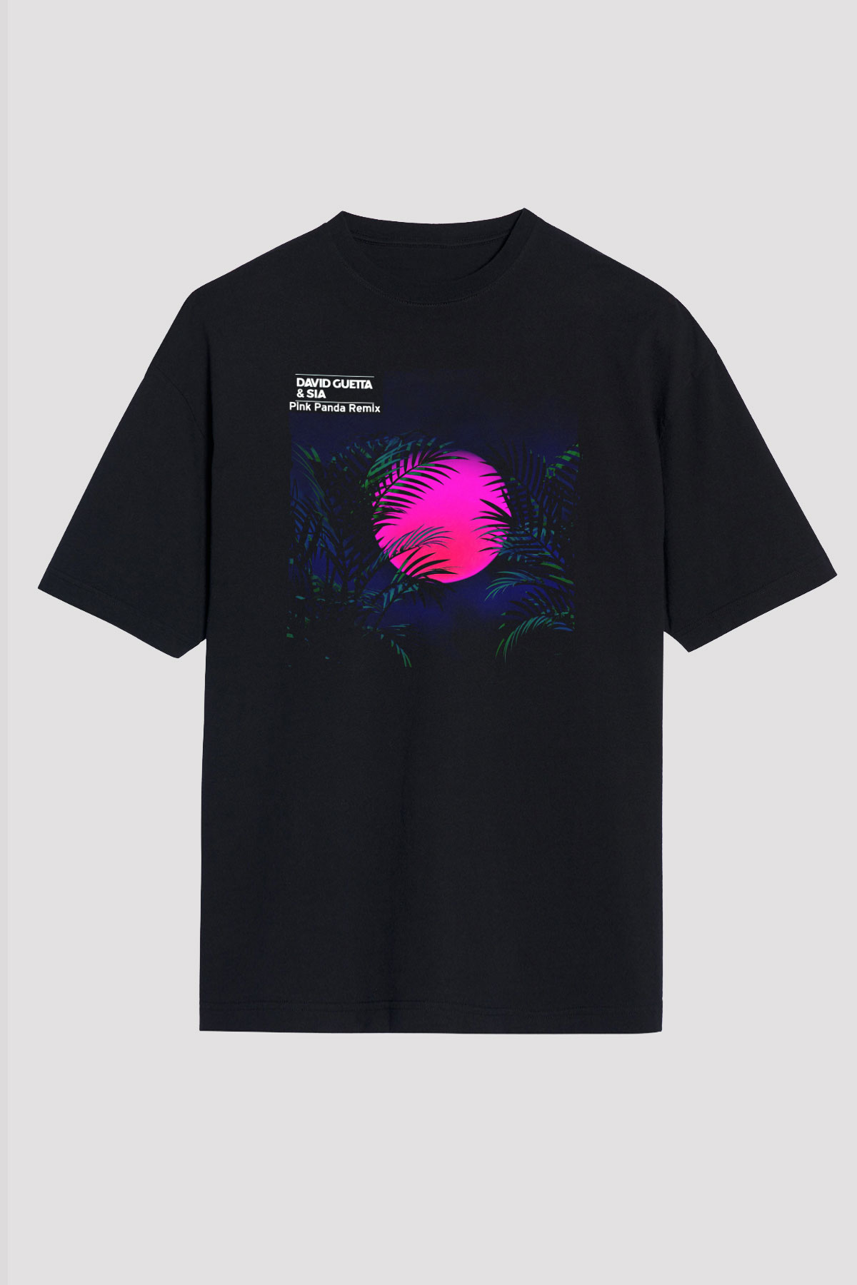 David Guetta Siyah Unisex Tişört T-Shirt - TişörtFabrikası