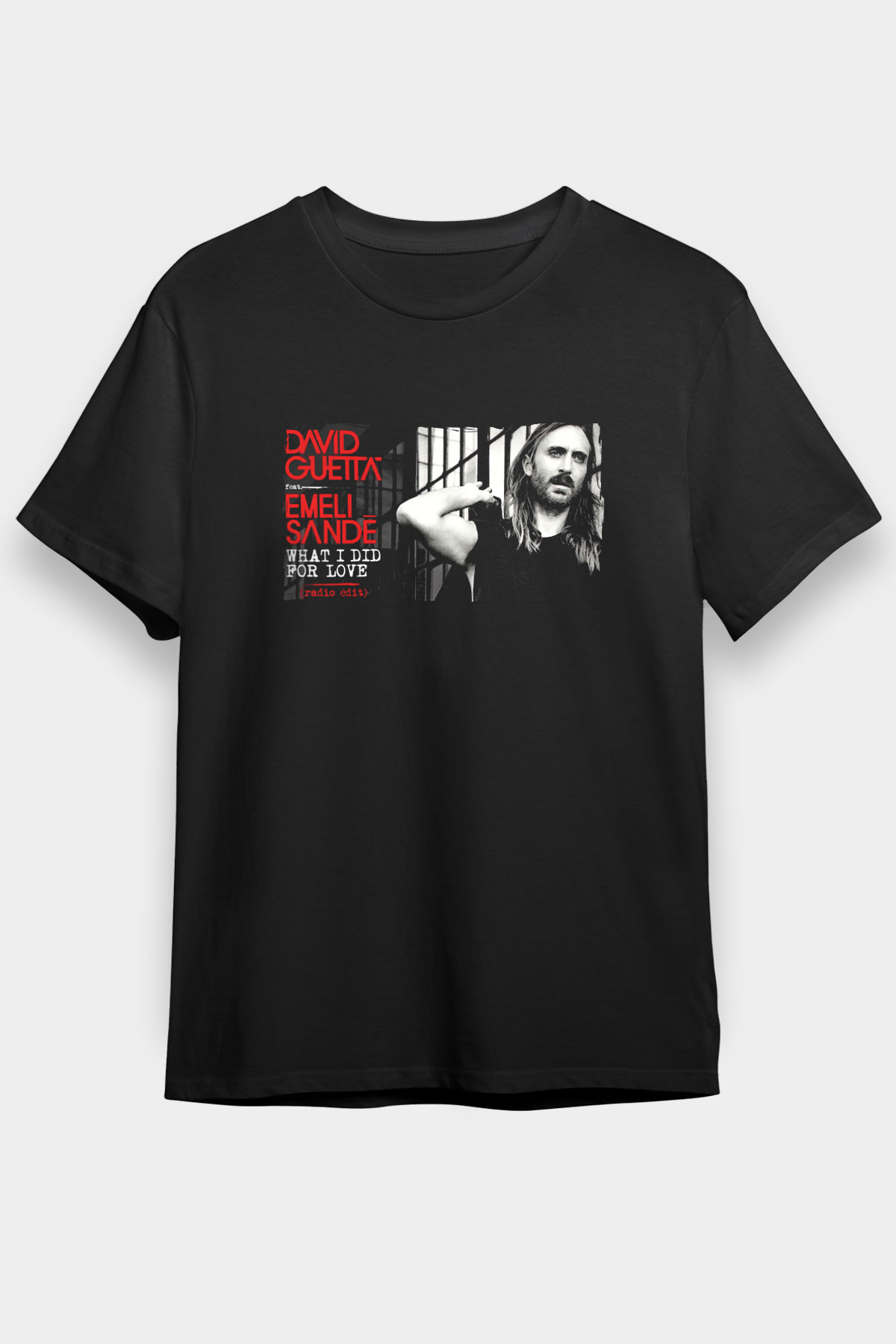 David Guetta Black Unisex Tee - STREETWEAR