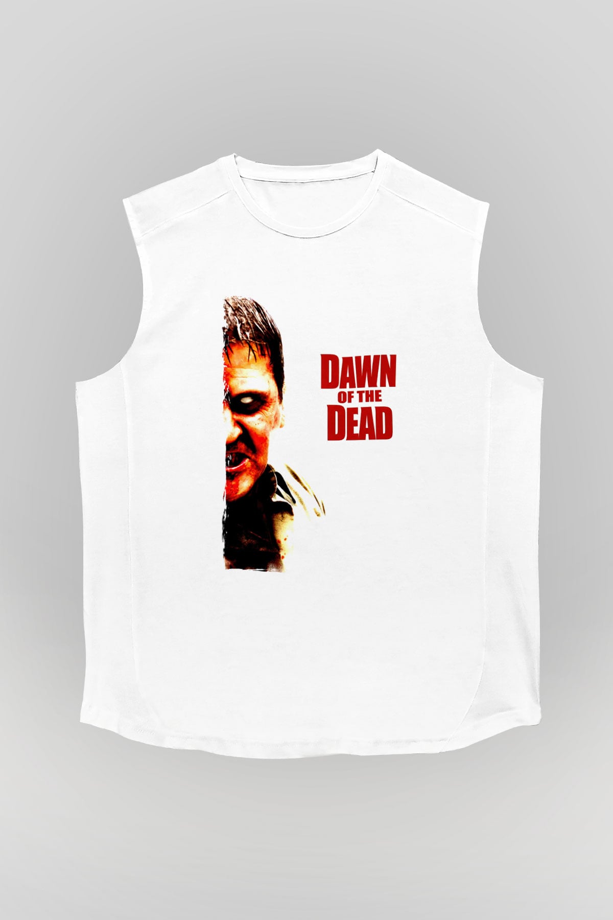 Dawn of the Dead Beyaz Unisex  Kolsuz Tişört