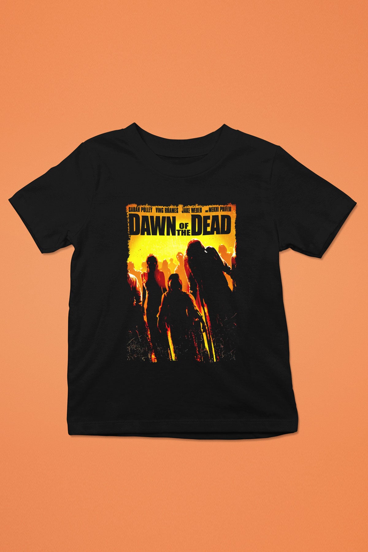 Dawn of the Dead Siyah Unisex  Çocuk Tişört