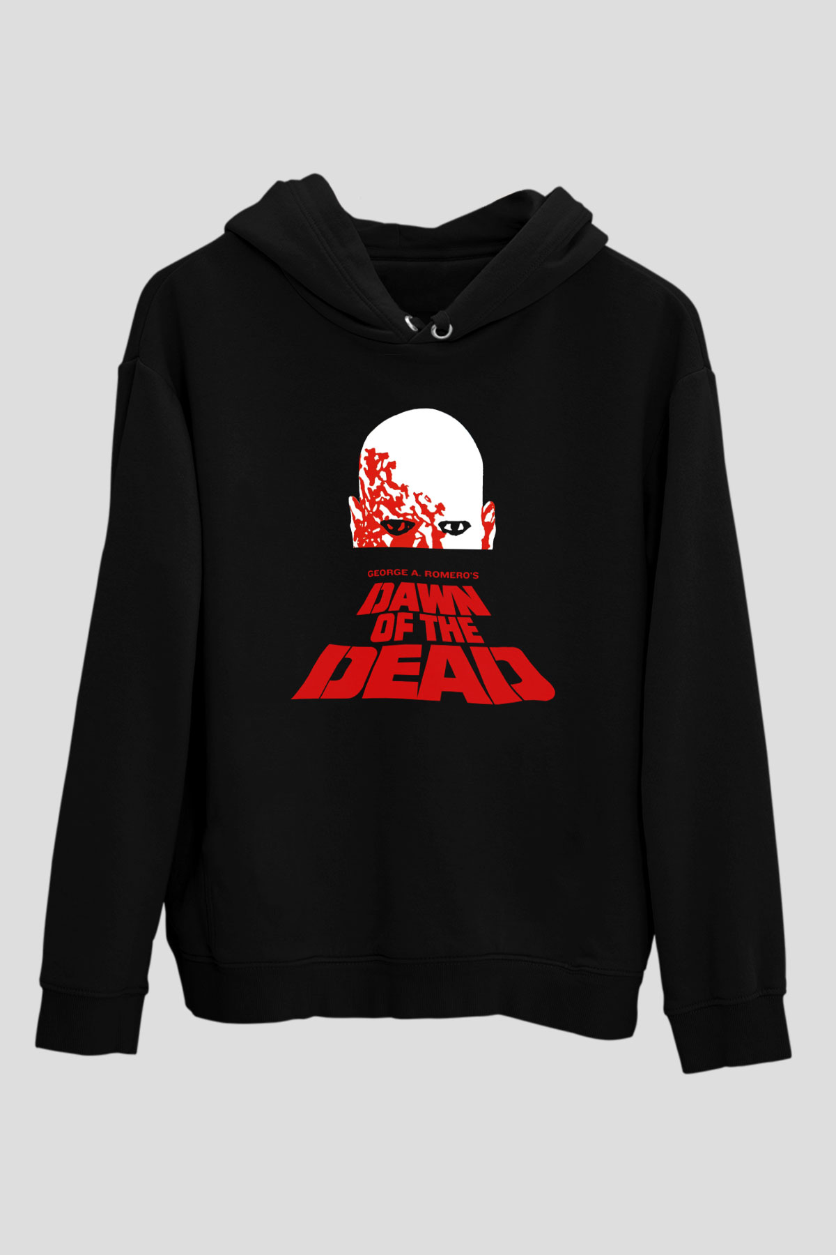 Dawn of the Dead Siyah Unisex Hoodie