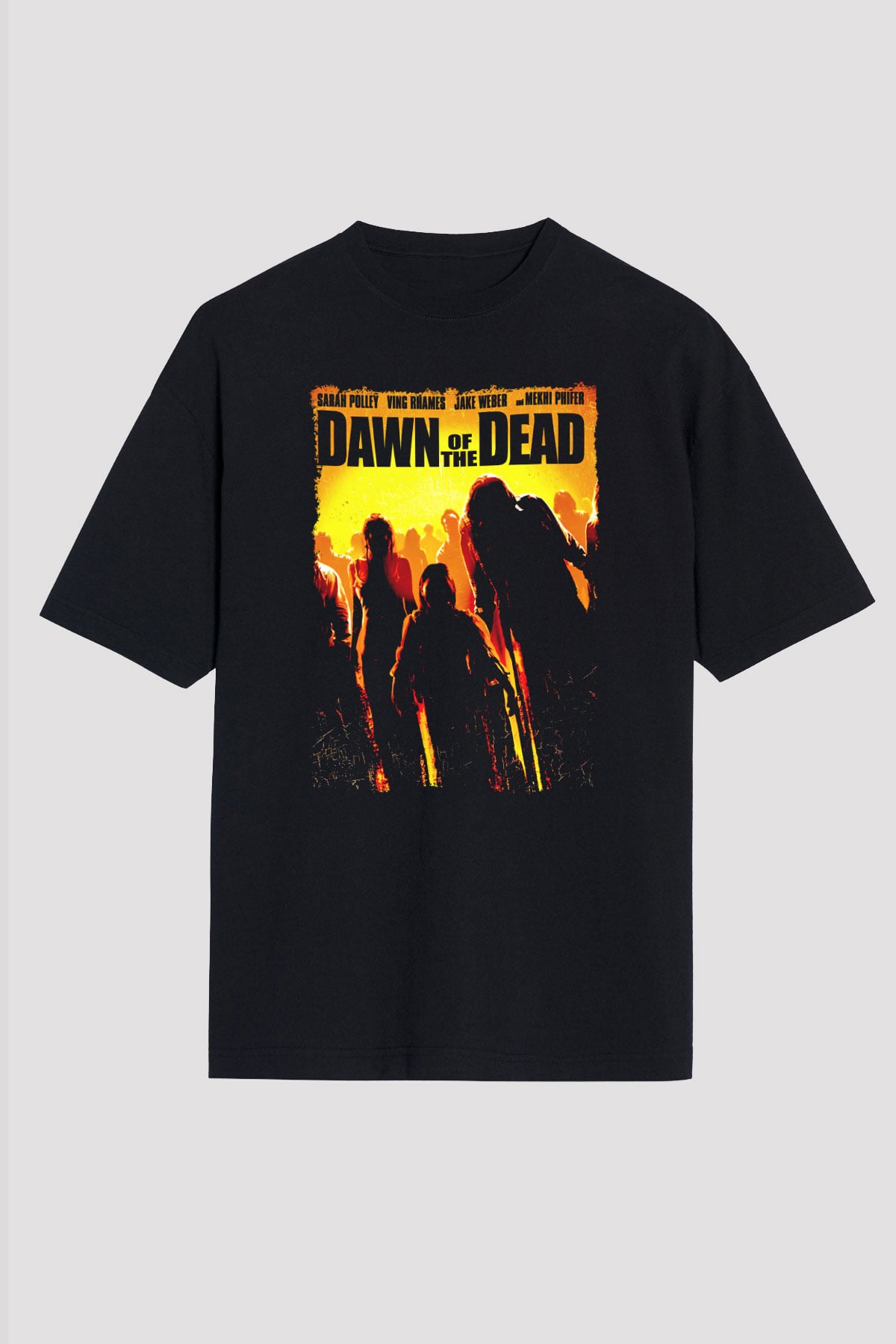 Dawn of the Dead Siyah Unisex Tişört