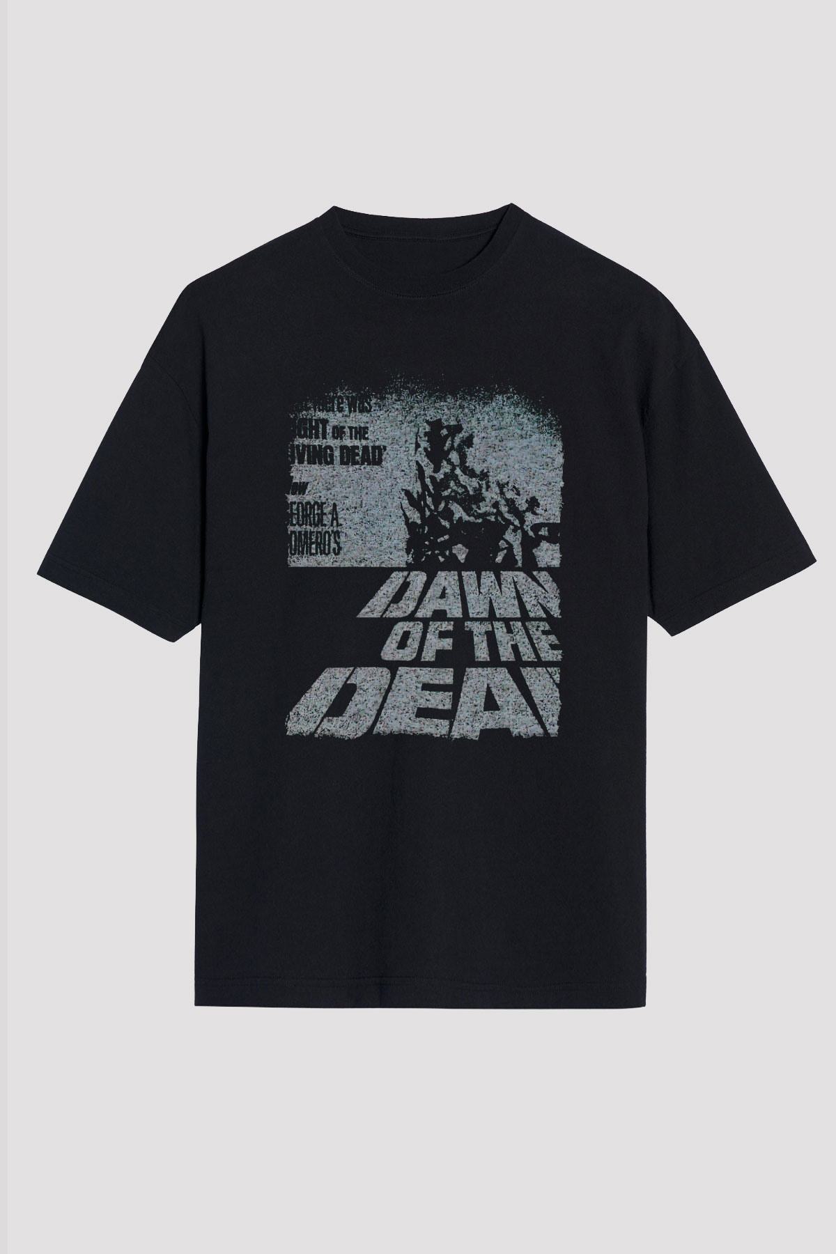 Dawn of the Dead Siyah Unisex Tişört
