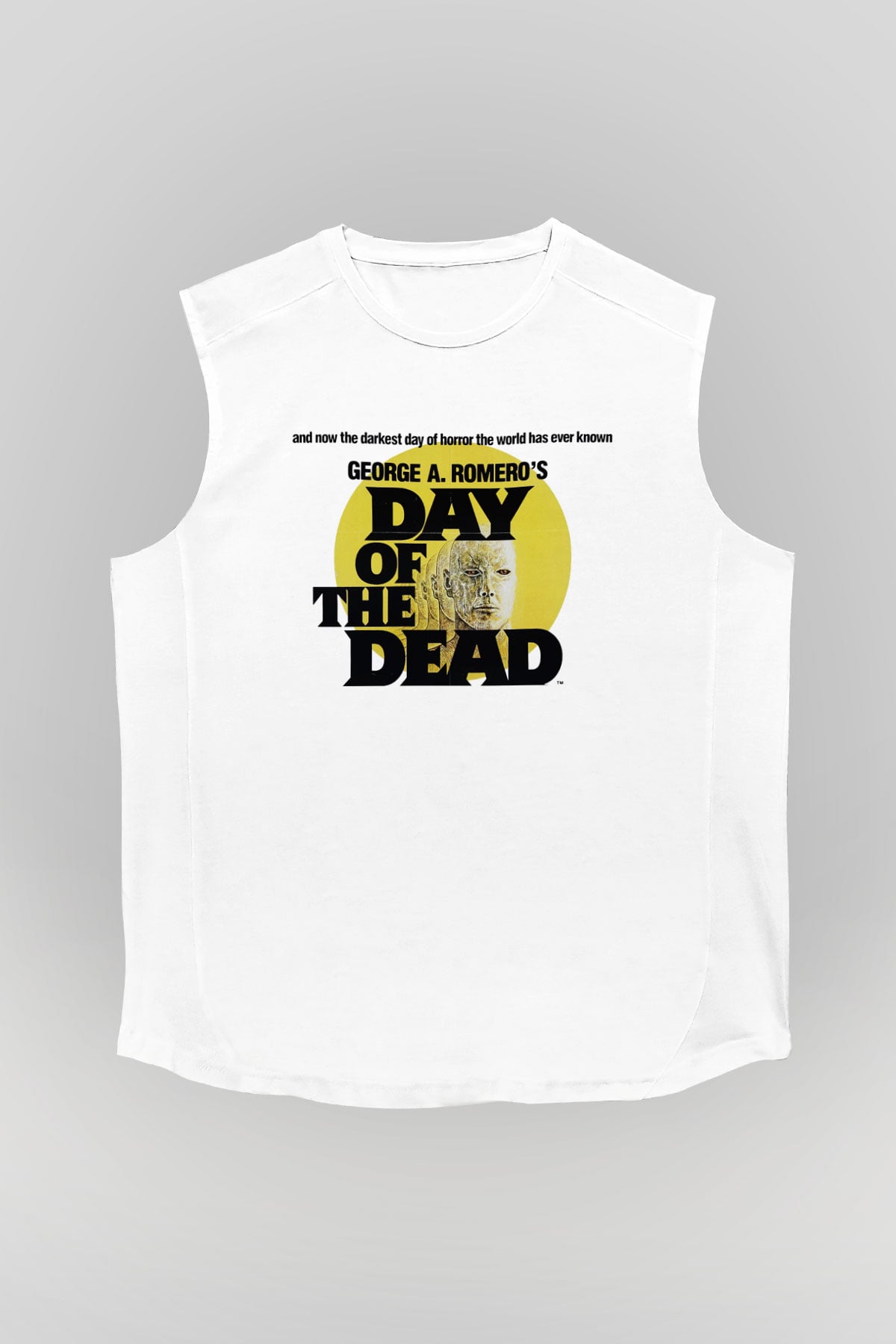 Day of the Dead Beyaz Unisex Kolsuz Tişört
