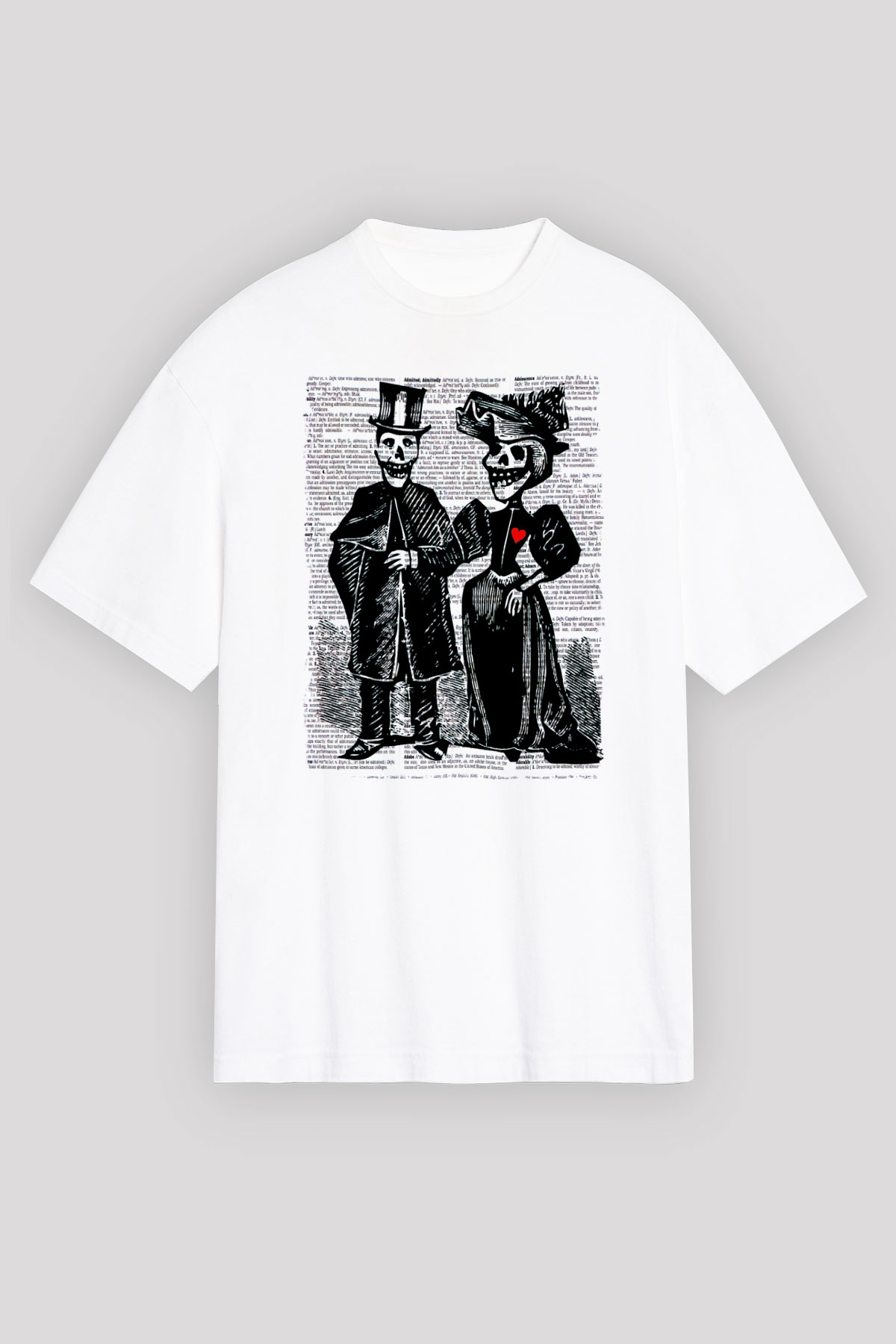 Day of the Dead Beyaz Unisex Tişört