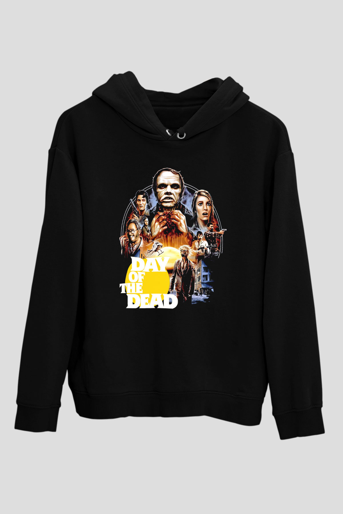 Day of the Dead Siyah Unisex Hoodie