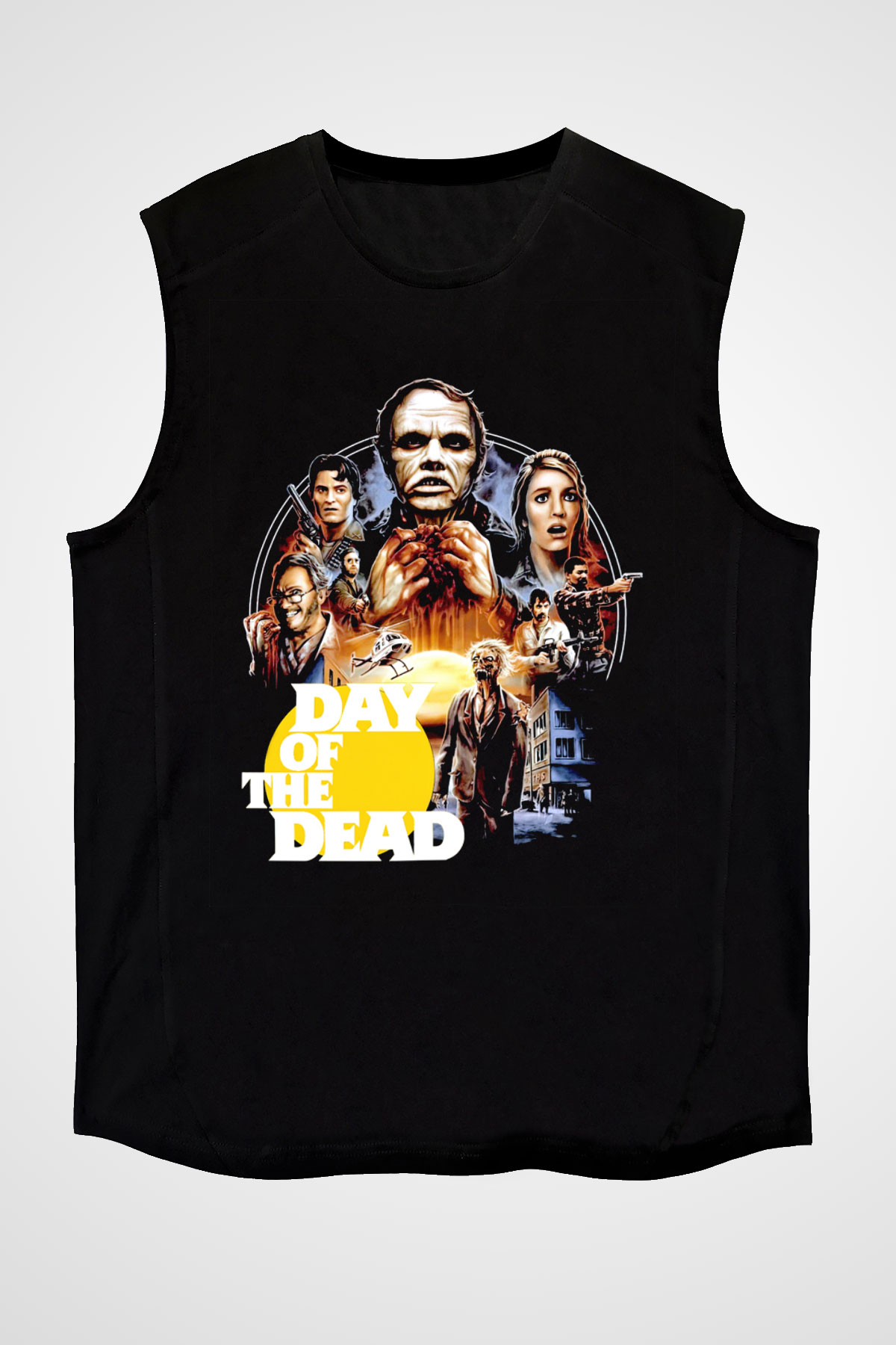 Day of the Dead Siyah Unisex  Kolsuz Tişört