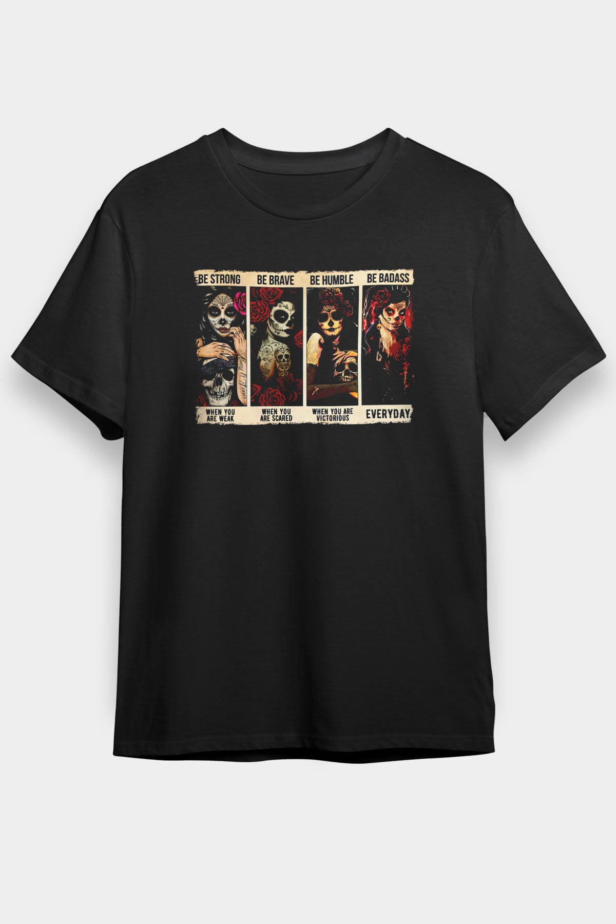 Day of the Dead Siyah Unisex Tişört