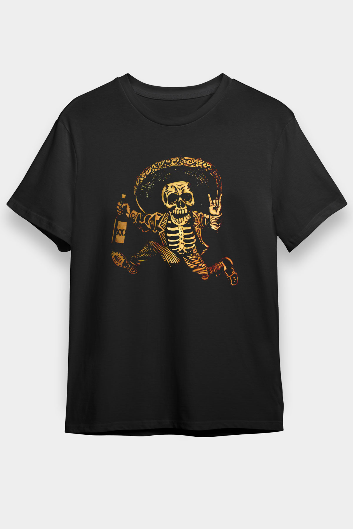 Day of the Dead Siyah Unisex Tişört