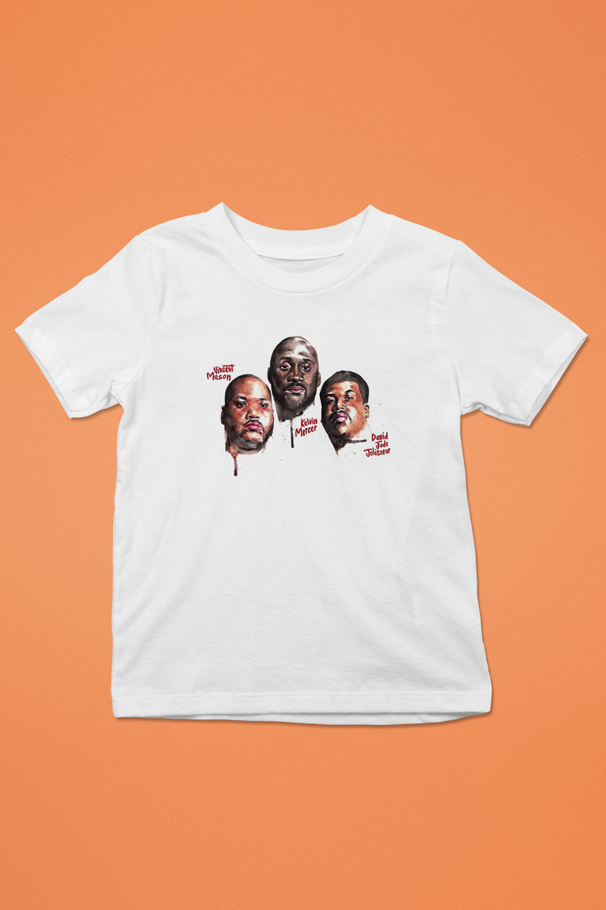 De La Soul Baskılı Beyaz Unisex Çocuk Tişört