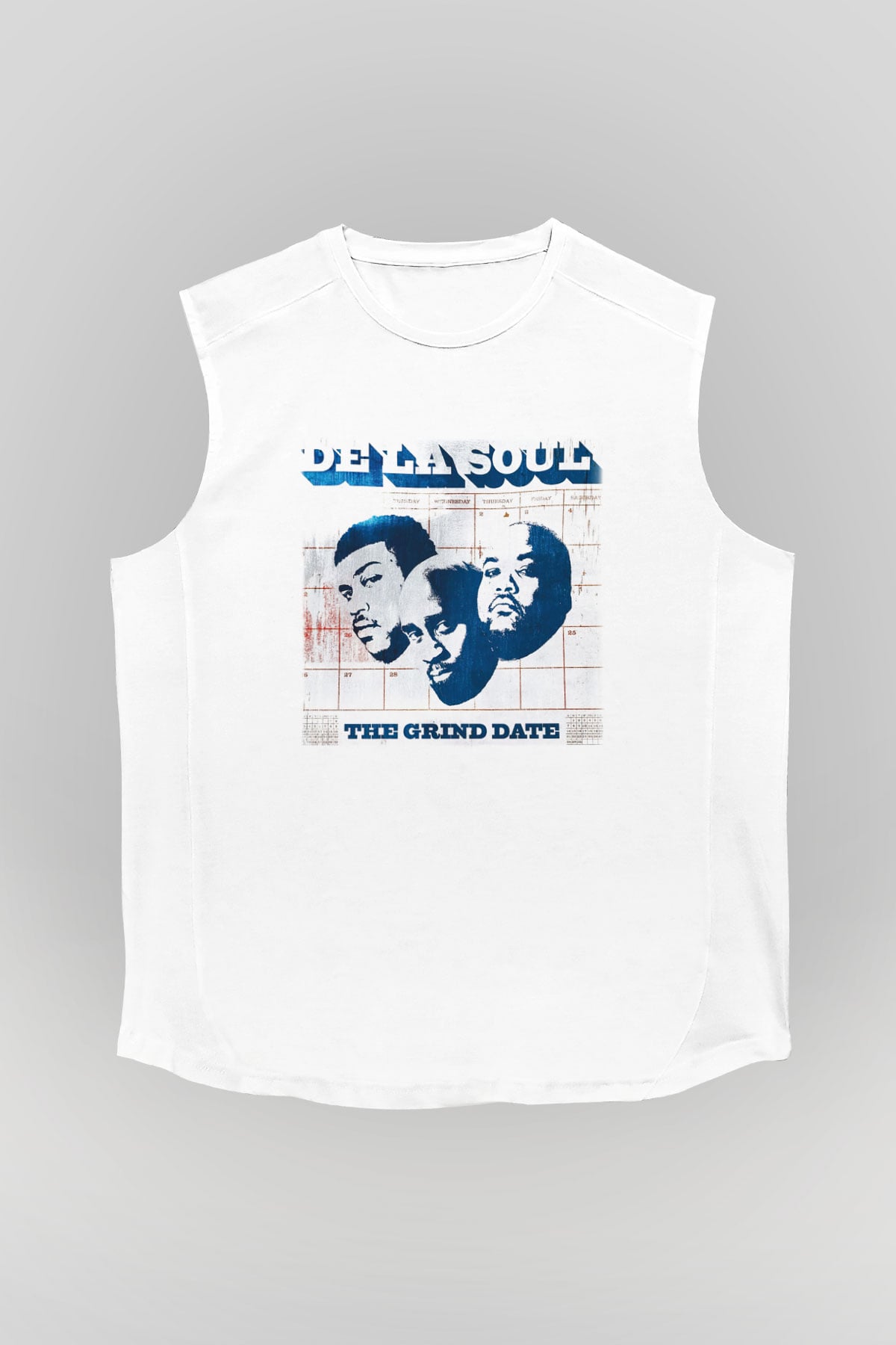 De La Soul Beyaz Unisex Kolsuz Tişört