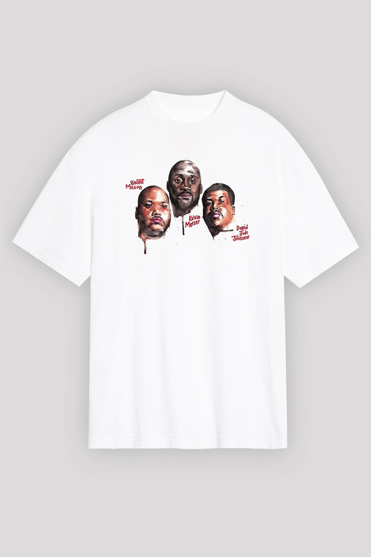 De La Soul Beyaz Unisex Oversize Tişört T-Shirt